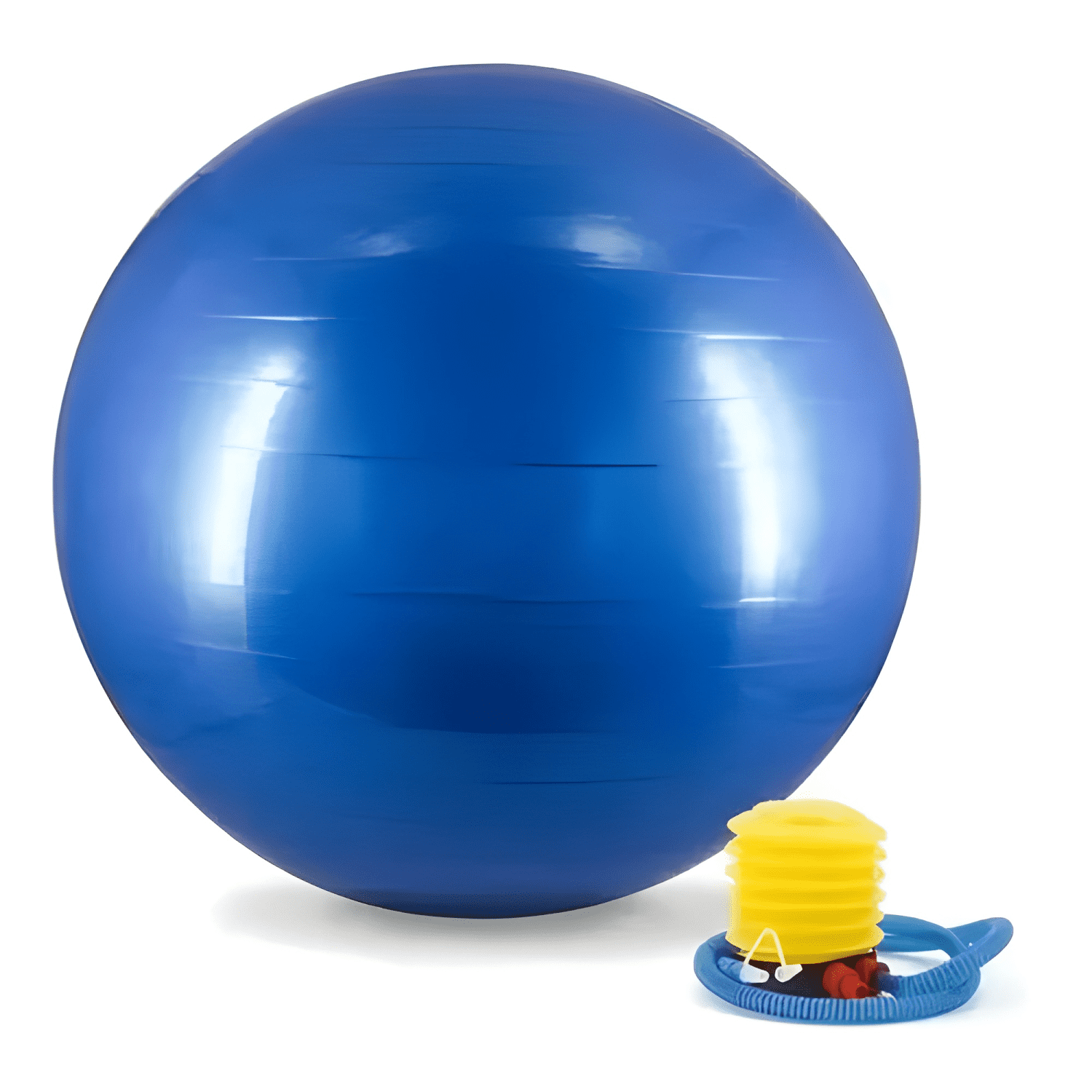 Pelota pilates 75cm + inflador + caja-3