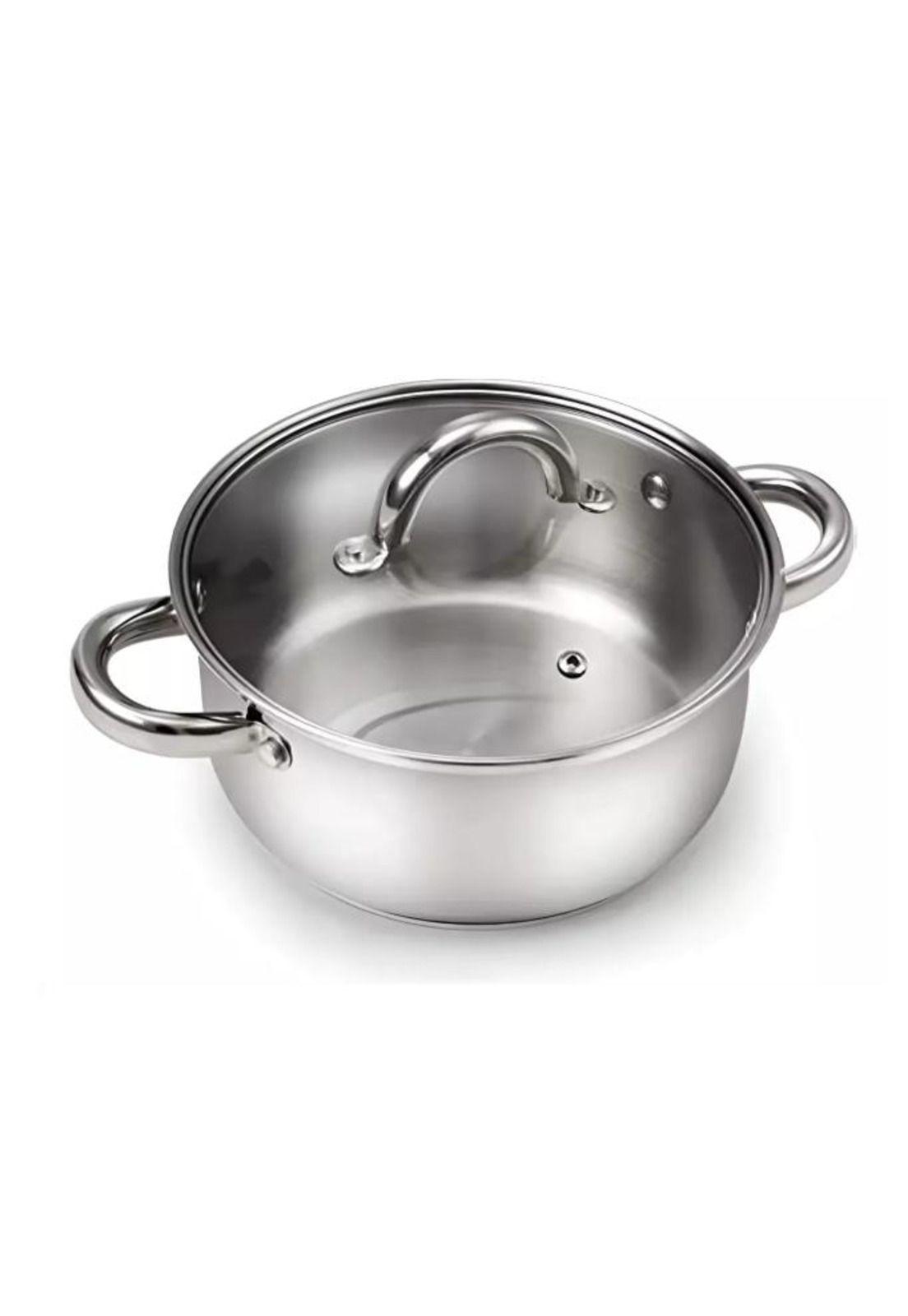 Set de 12 Piezas - Batería de Cocina , Acero Inoxidable-0