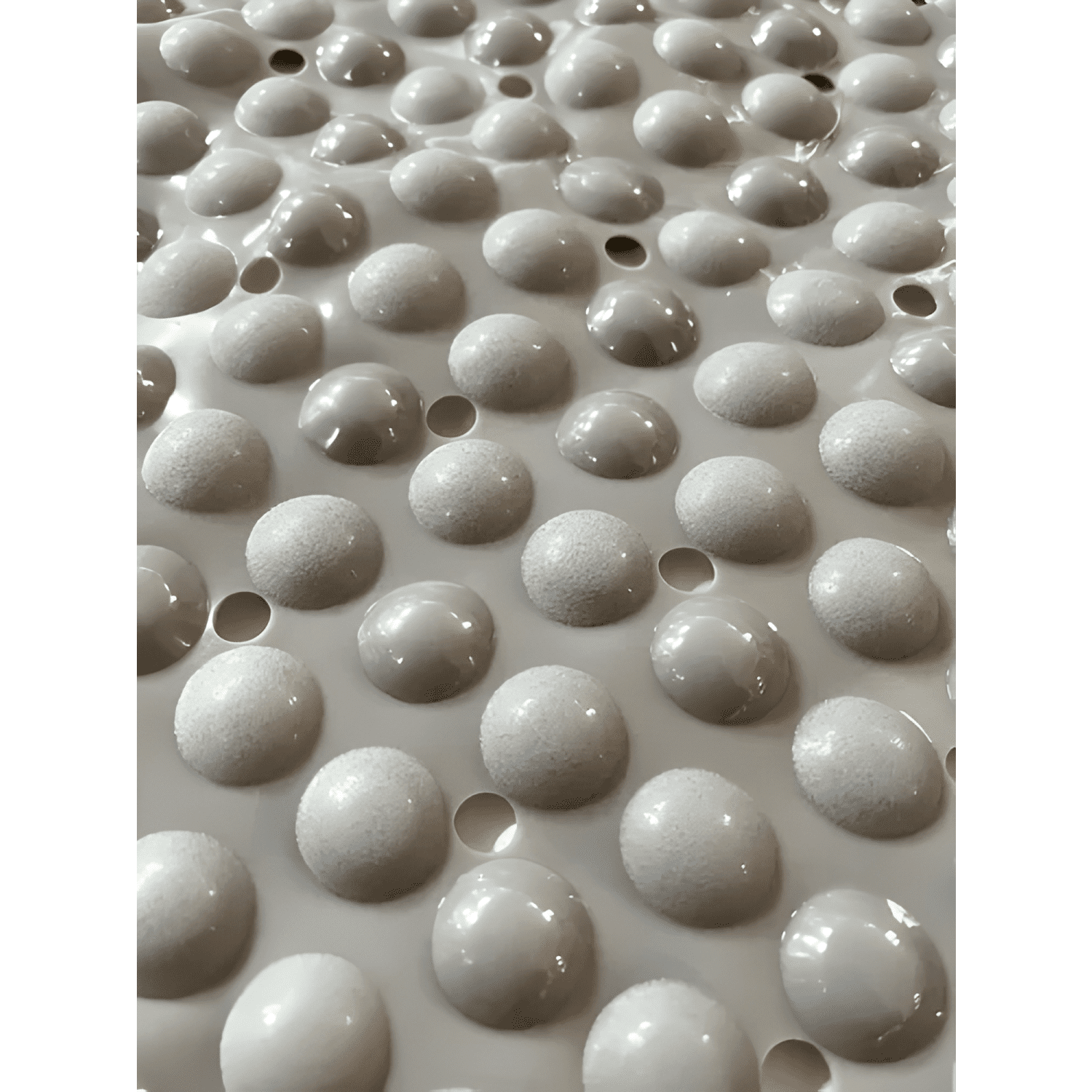 Alfombra De Baño Para Tina Ducha Antideslizante 68x37cm #2-0