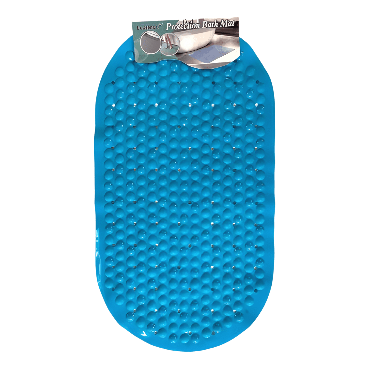 Alfombra De Baño Para Tina Ducha Antideslizante 68x37cm #2-2