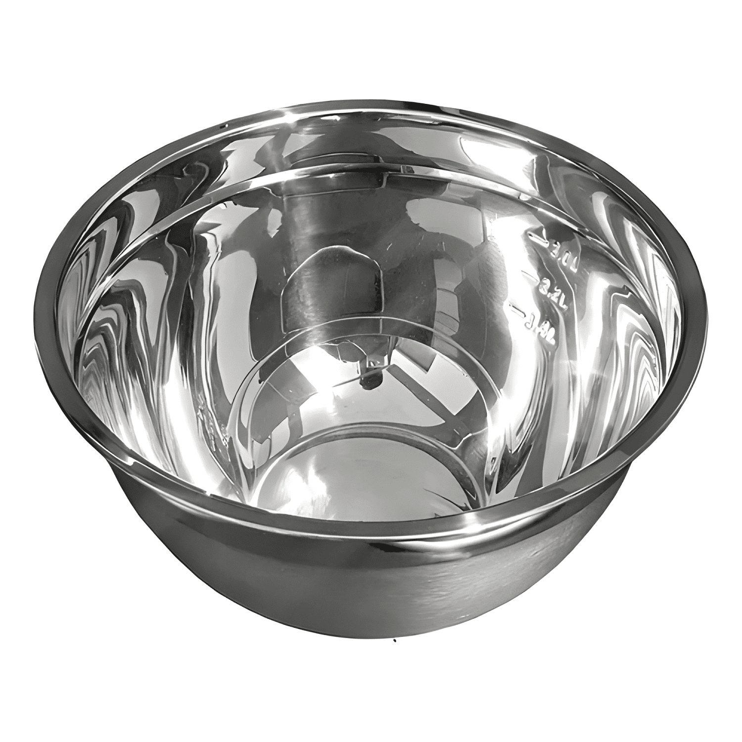 Bowl profundo 32 CM acero inoxidable genérico-2