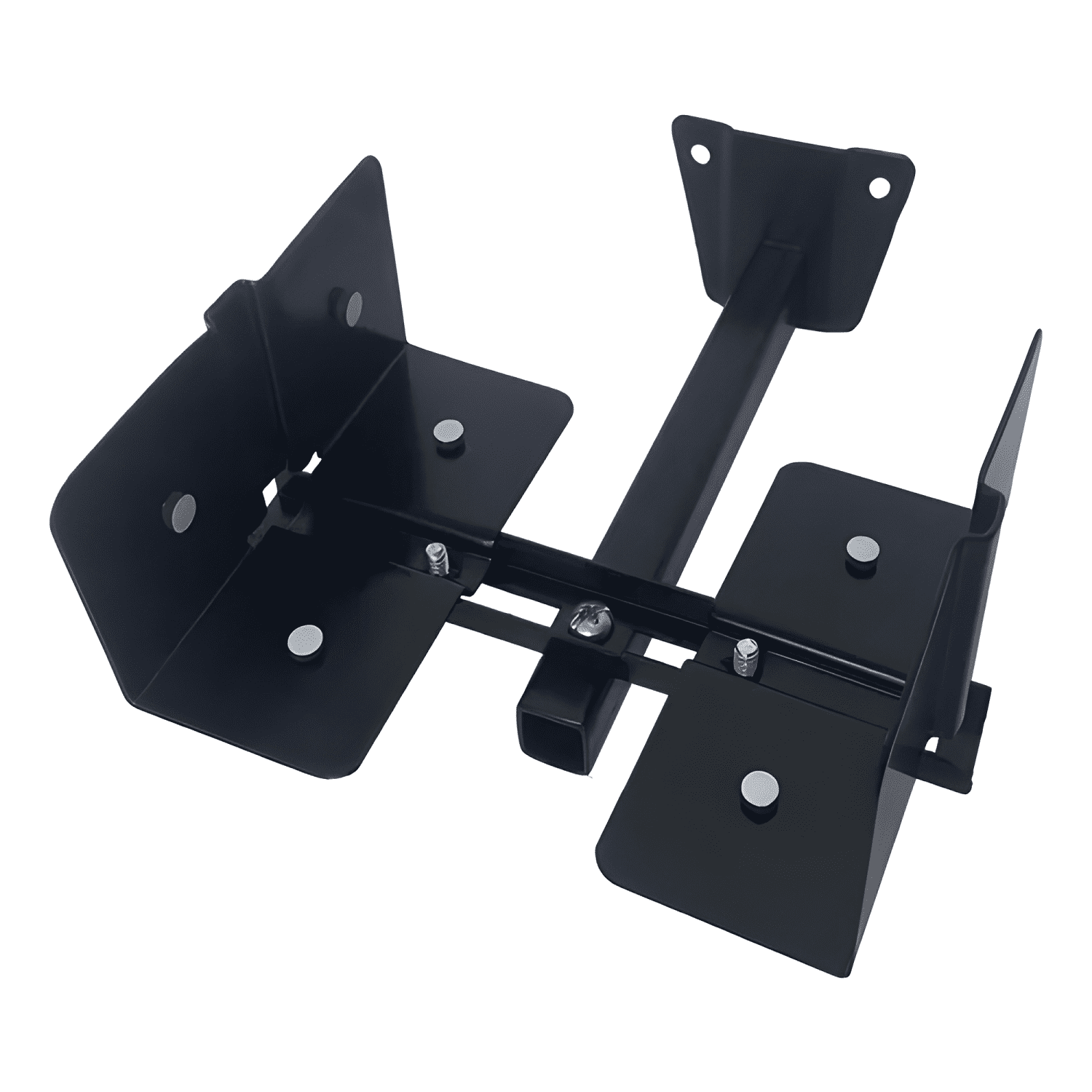 Soporte parlante a muro (2 uni ) Negro-2