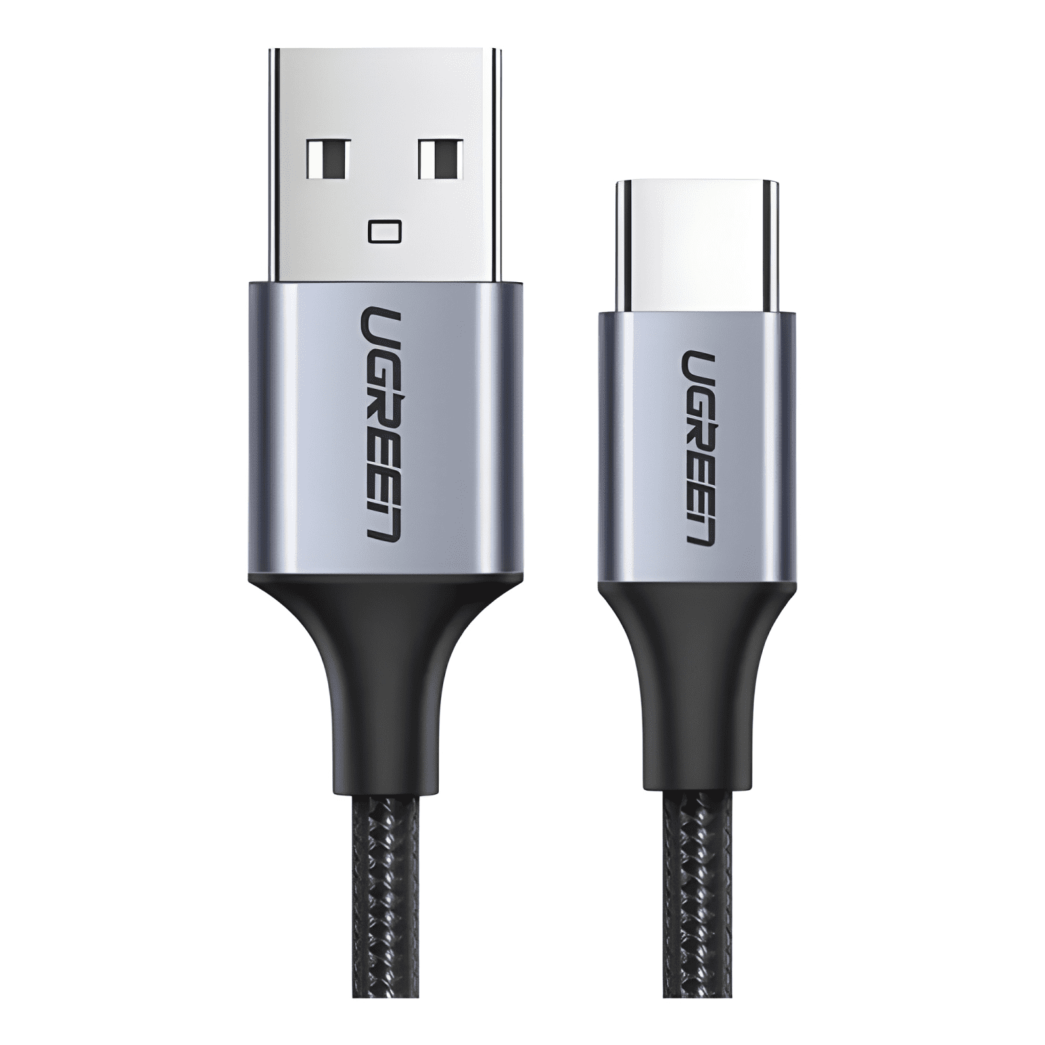 Cable USB-C a USB 2.0 a trenzado 2m Negro-3