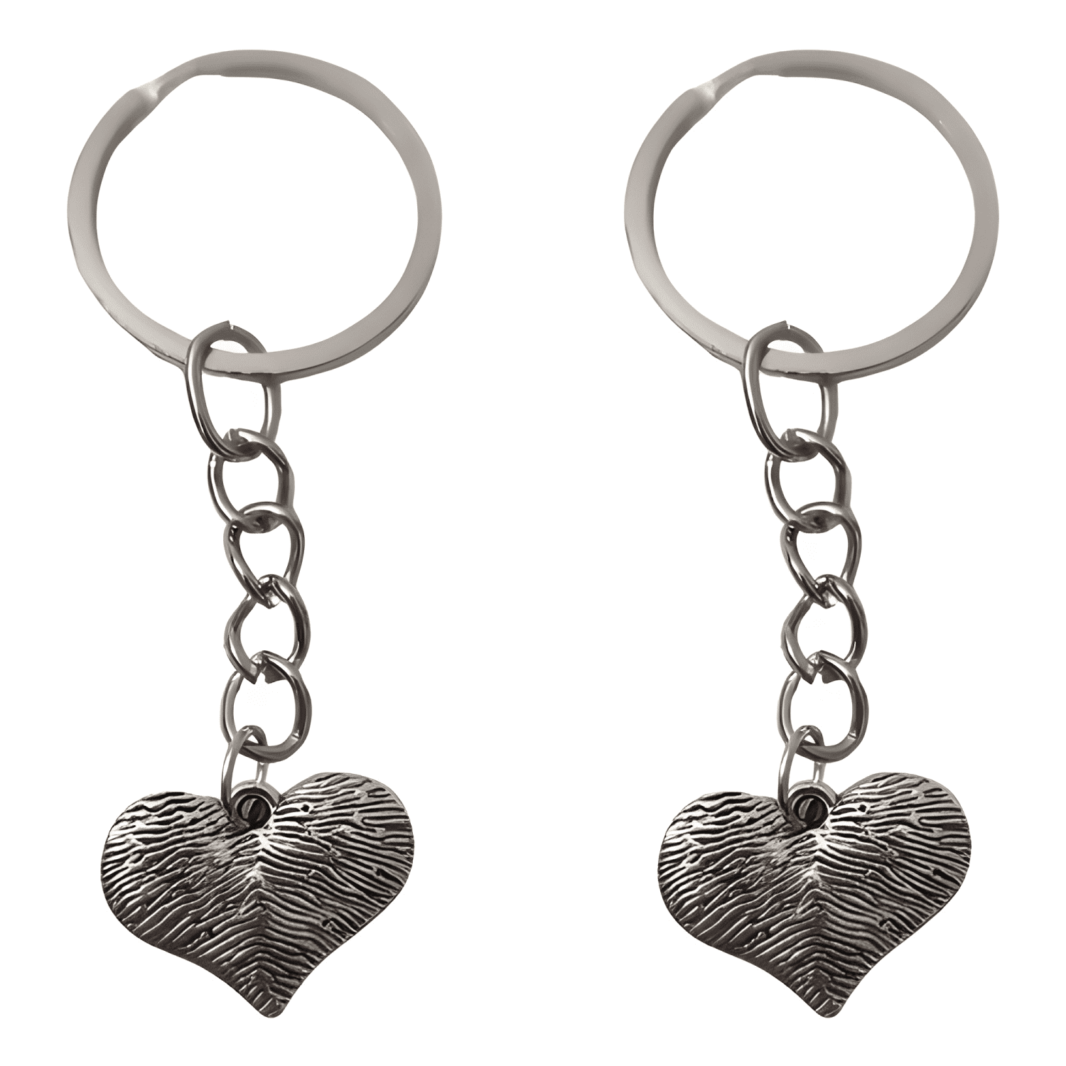 Pulseras para parejas con corazón magnético de acero #2-4