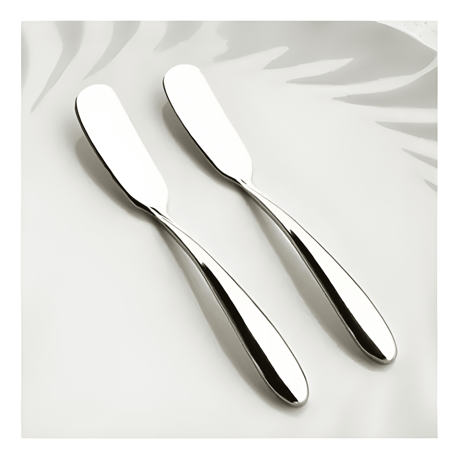 Set 3 cuchillos para mantequilla acero inoxidable 16 5cm #2-2