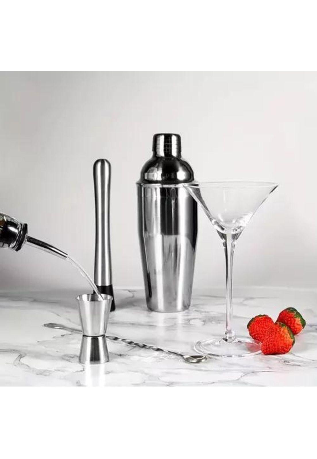 Kit de utensilios de coctelería con coctelera 750 ml 12 pzs-5