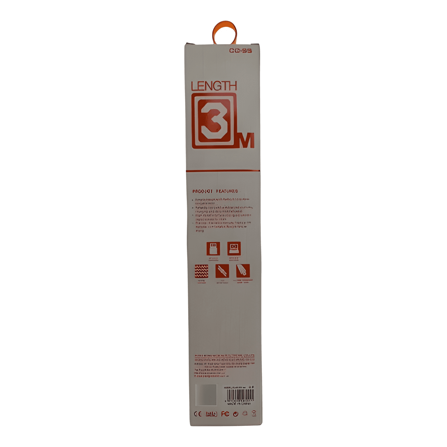 Cable de carga para iphone 3 metros reforzado para carplay-2