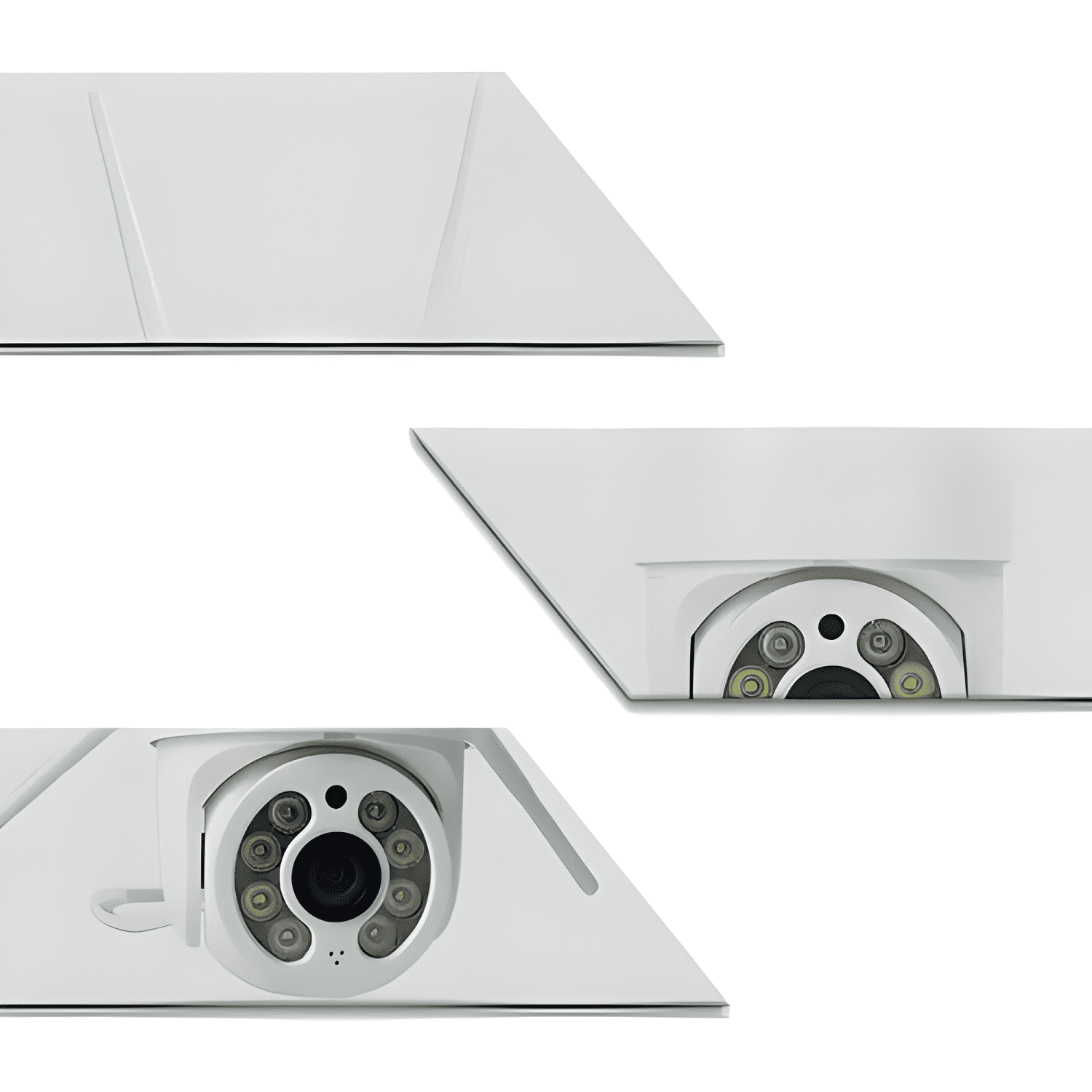 Cámara de Seguridad Hd Impermeable Wifi Outdoor Blanco-4