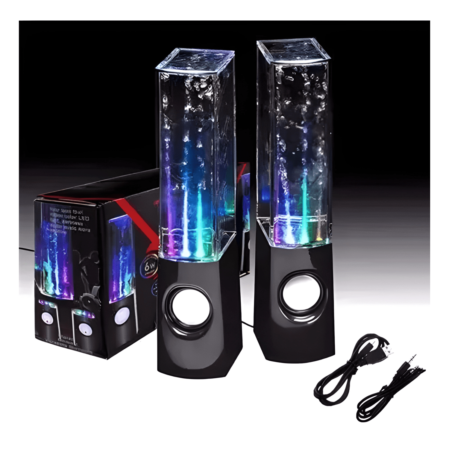 Parlantes para computador pc agua ritmica #2-3