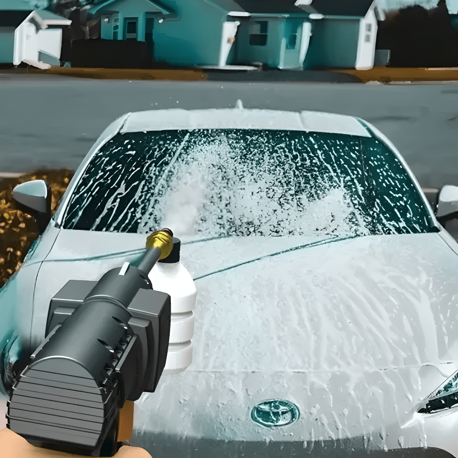 Pistola De Lavado De Autos Inalámbrica De Alta Presión Port-2