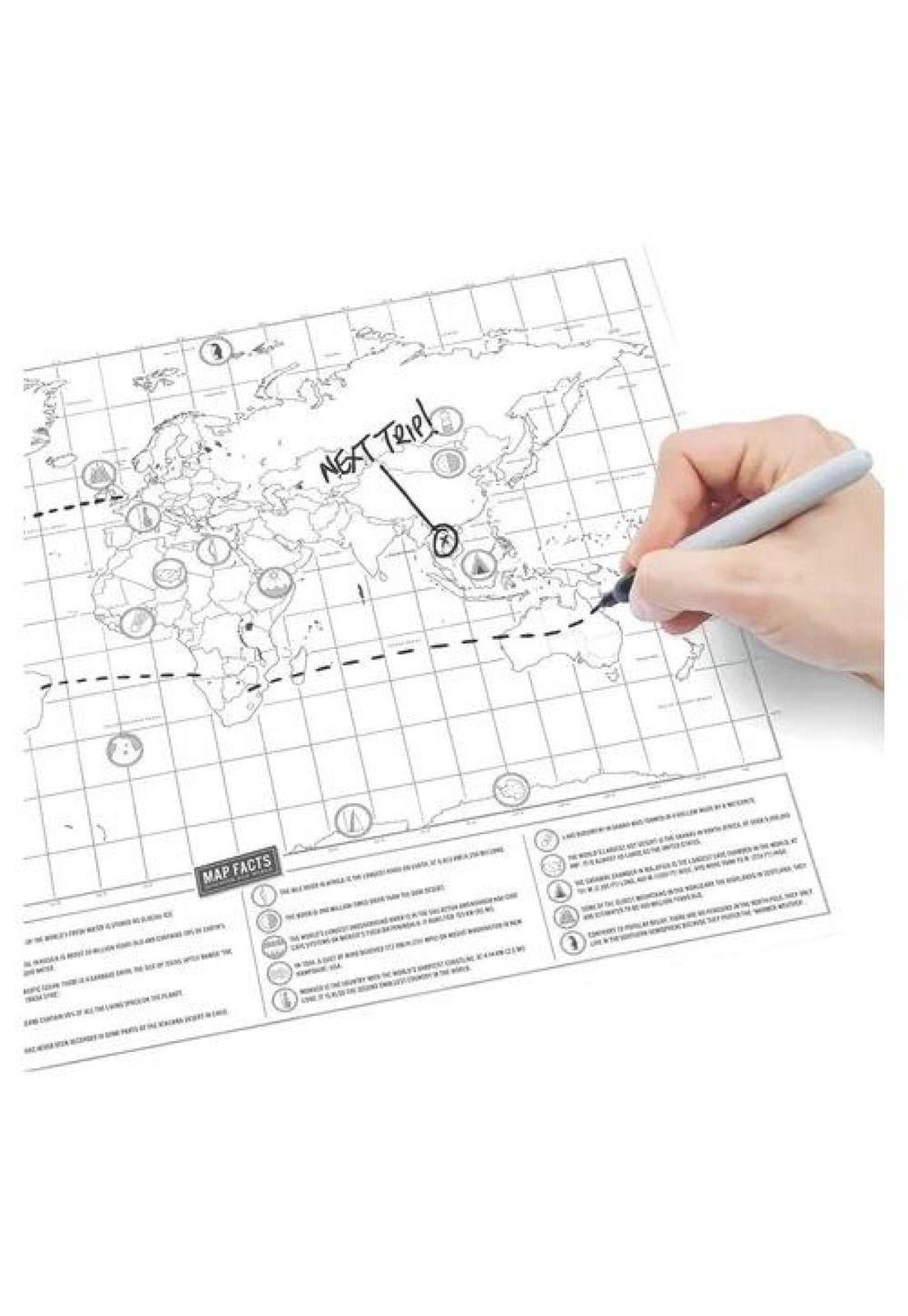 Mapa para rascar, viajes por el mundo, países y estados-2