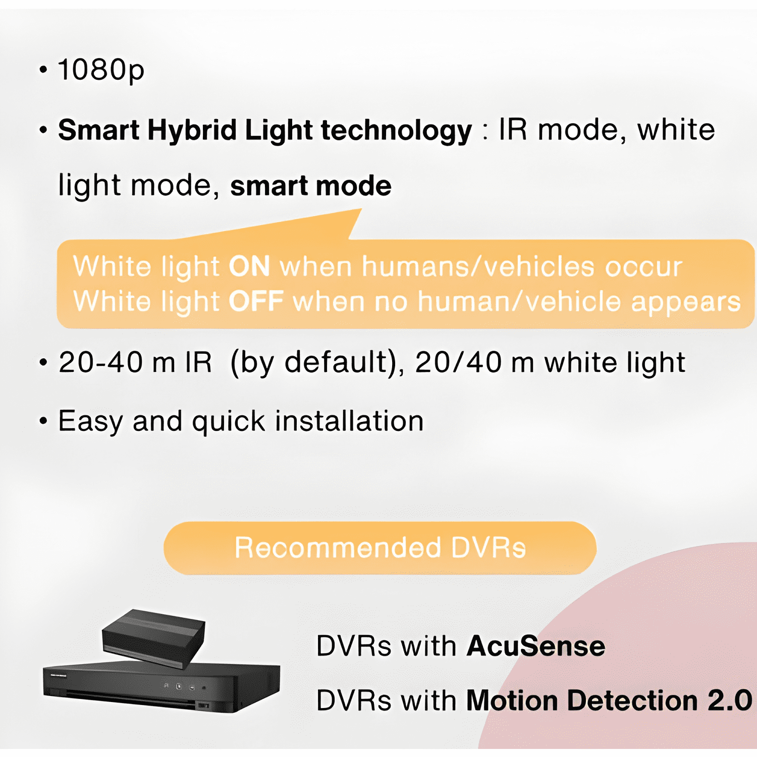 Cámara Seguridad Domo Hikvision 1080p 2mp a Color-3