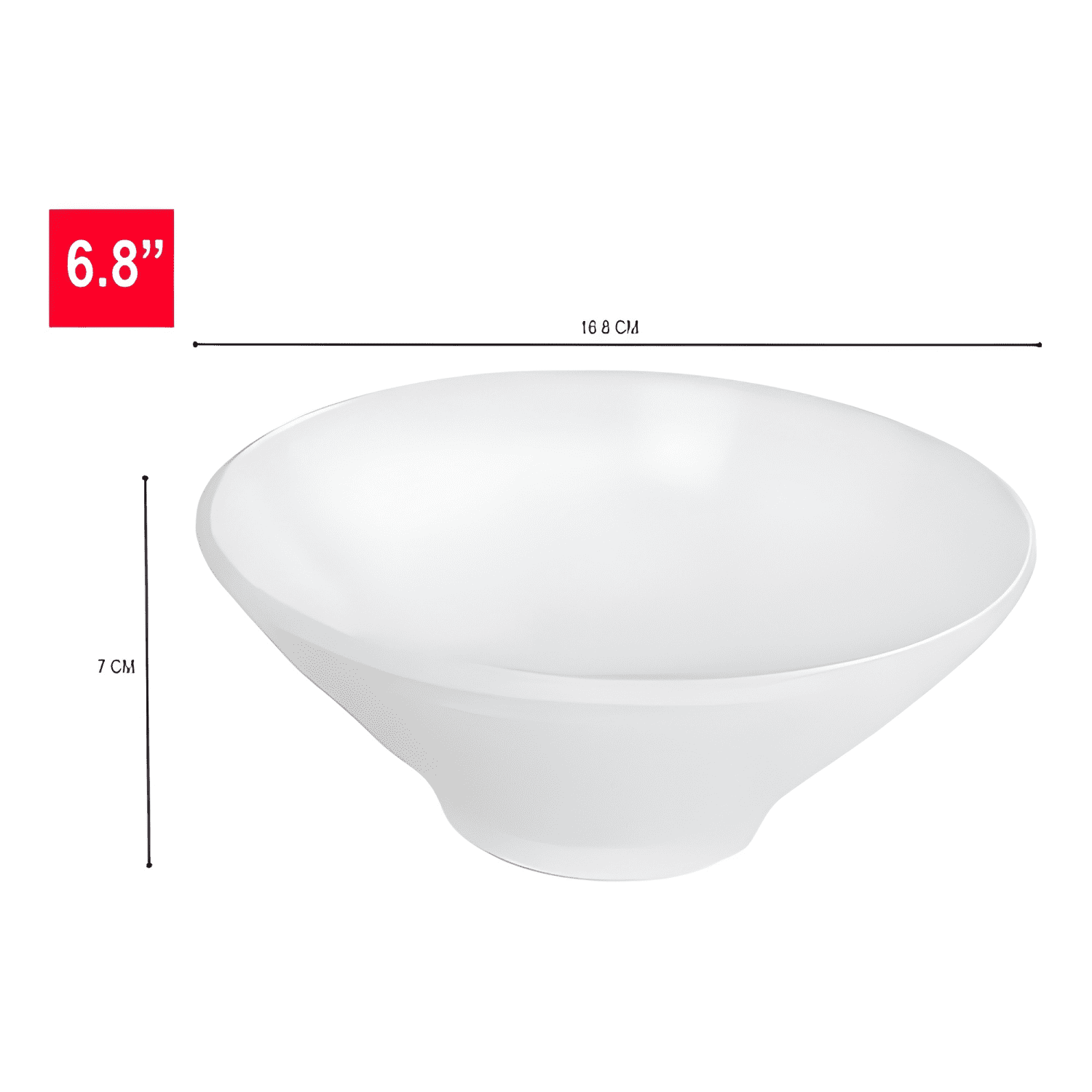 Pack 6 bowl cuenco tazón pocillo melamina sopa fideos 600ml-4
