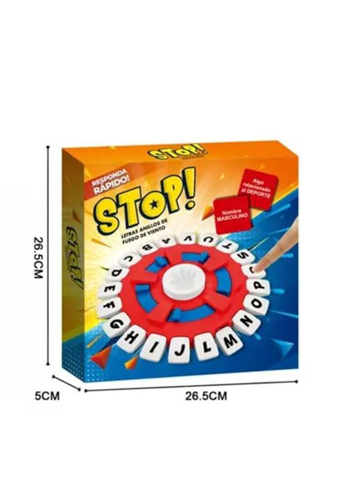 Mesa stop/ basta fotorama +en español multicolor-2