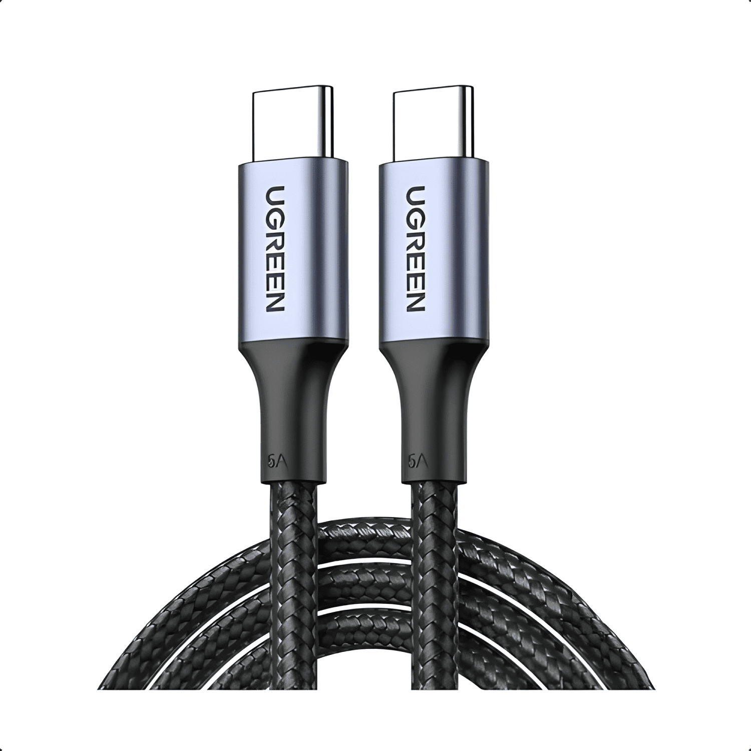 Cable carga rápida entrada USB tipo c 100w 1 metro-2