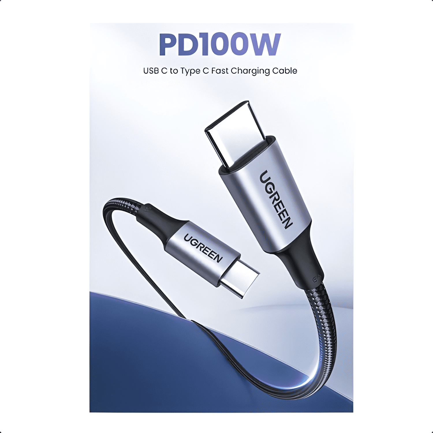 Cable carga rápida entrada USB tipo c 100w 1 metro-4