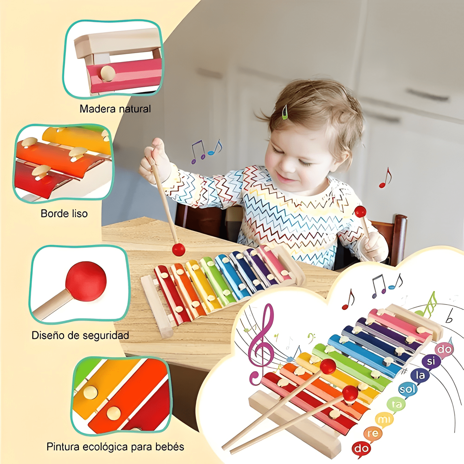 Juguetes de estimulación temprana para niños 9 pcs #11-3