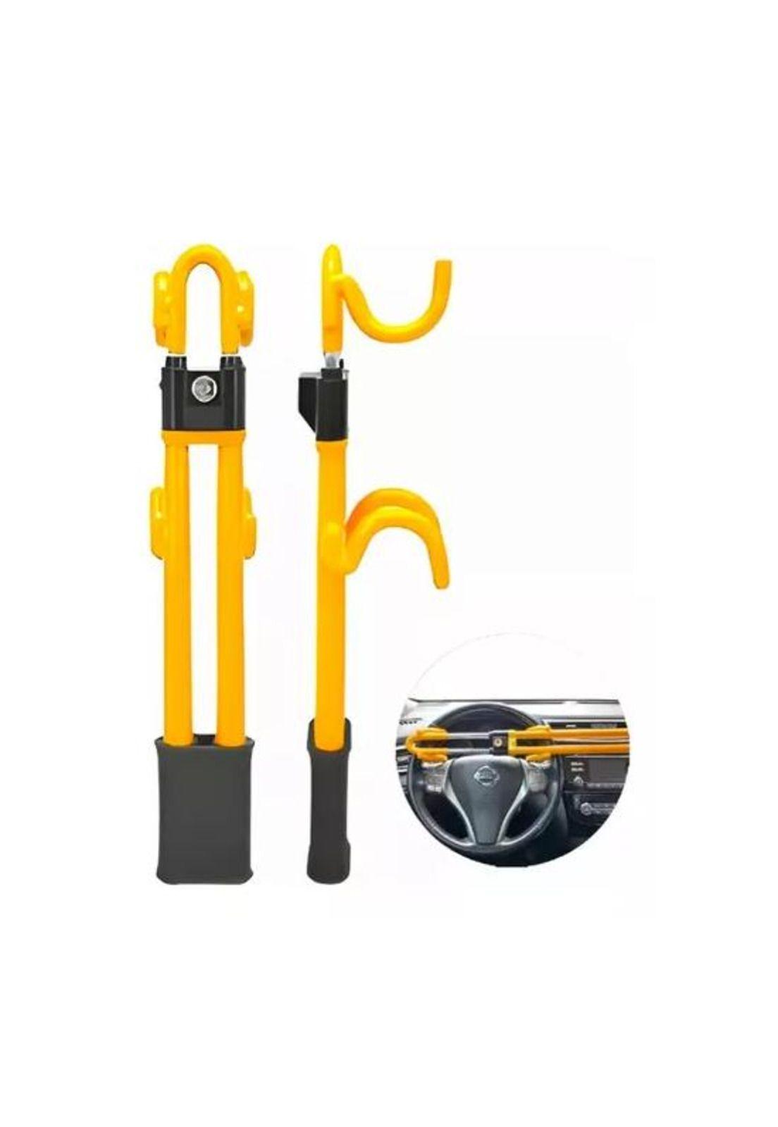 Traba volante 1.74kg, seguridad vehículo, color amarillo-2