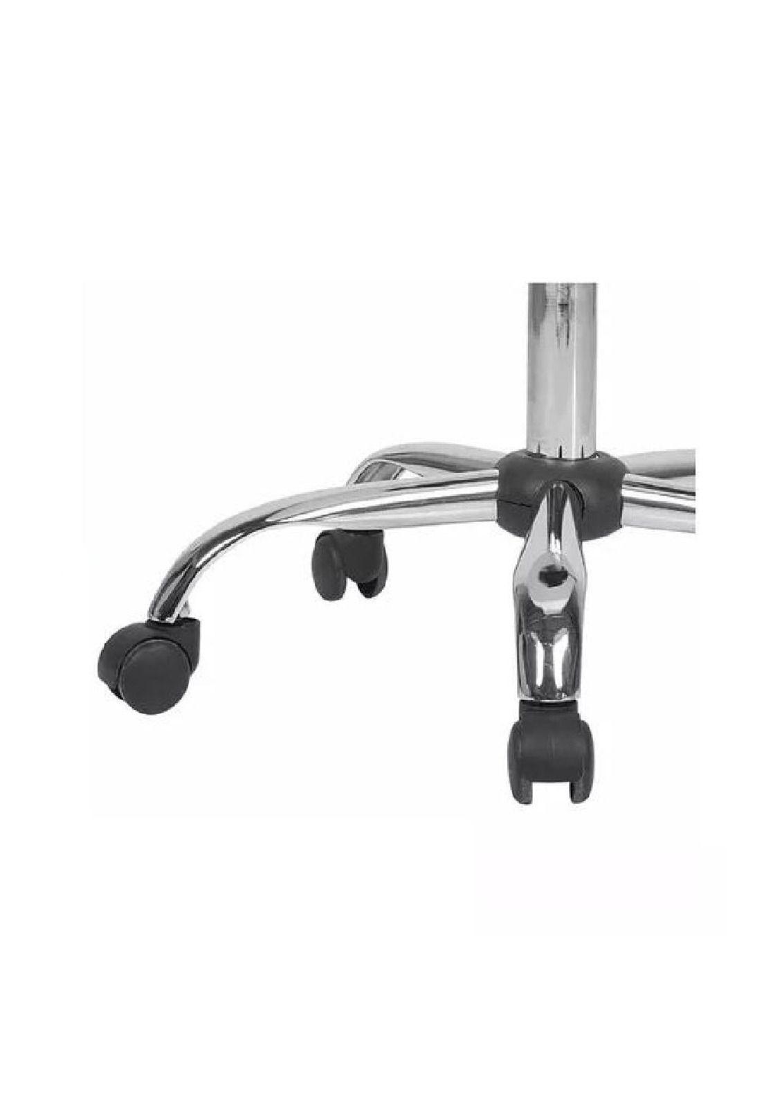 Silla de oficina Big Room Eames con ruedas minimalista color negro-5
