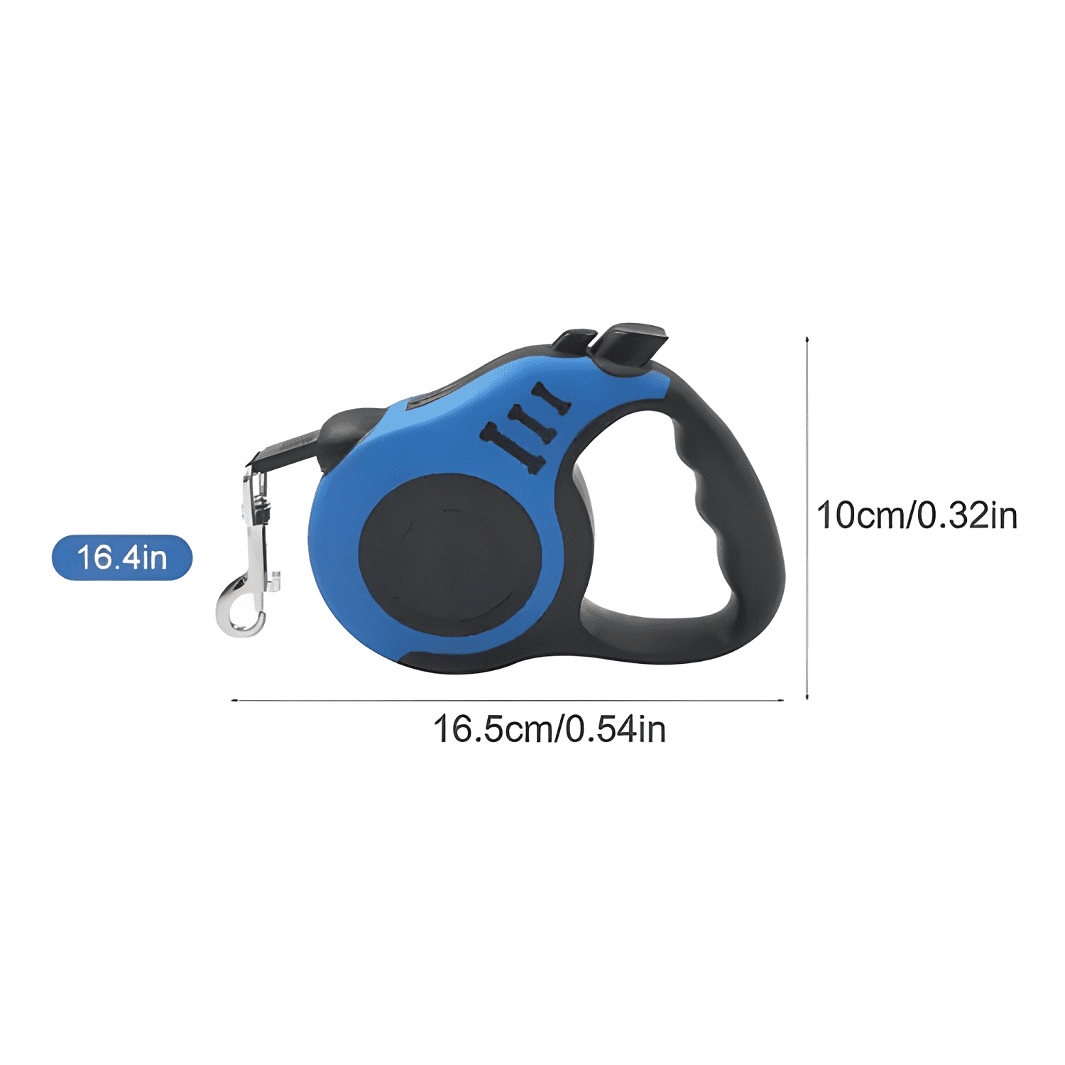 Correa extensible retráctil para perros 5mts hasta 30kgs-3