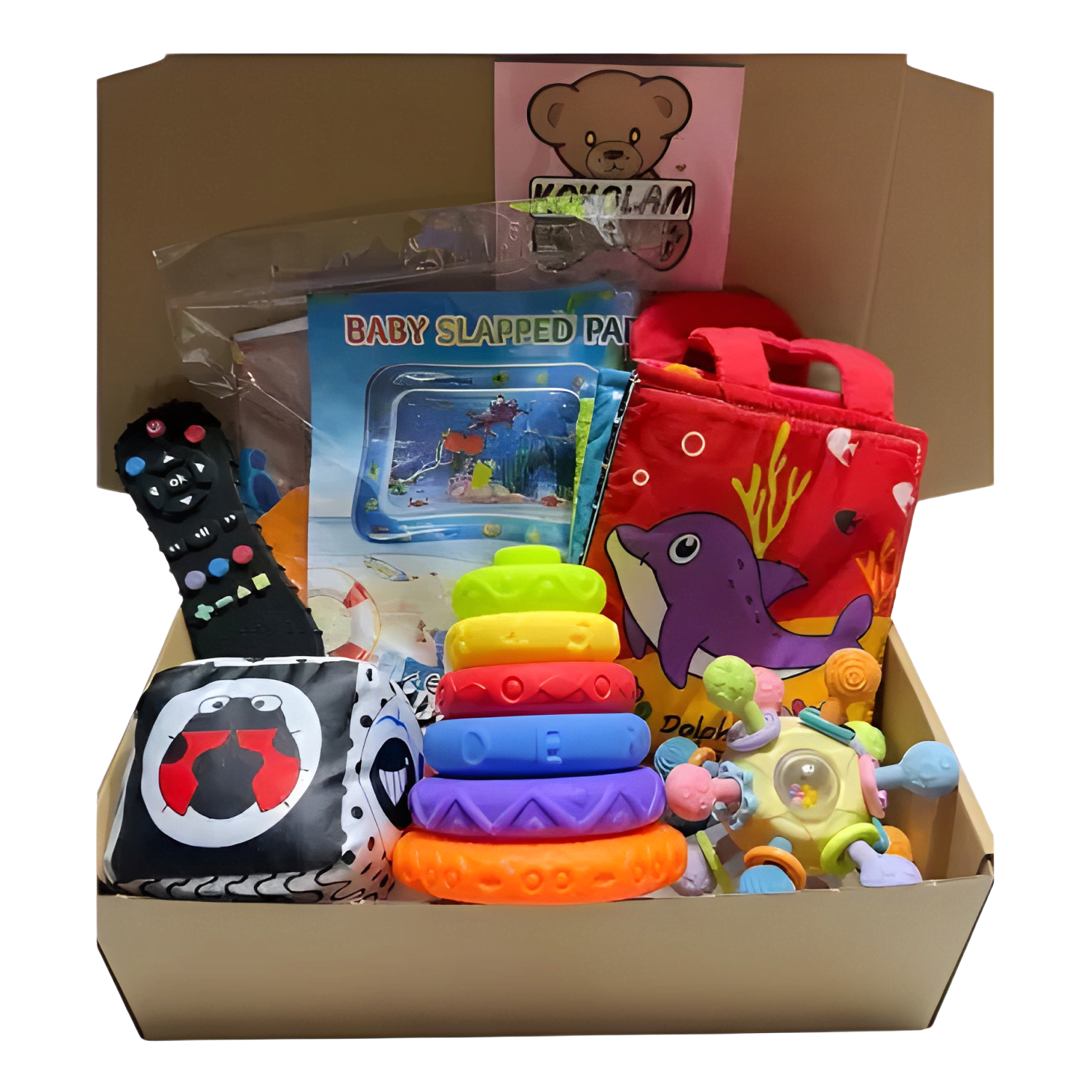 Box sensorial bebes juguetes estimulantes didácticos bebes-0