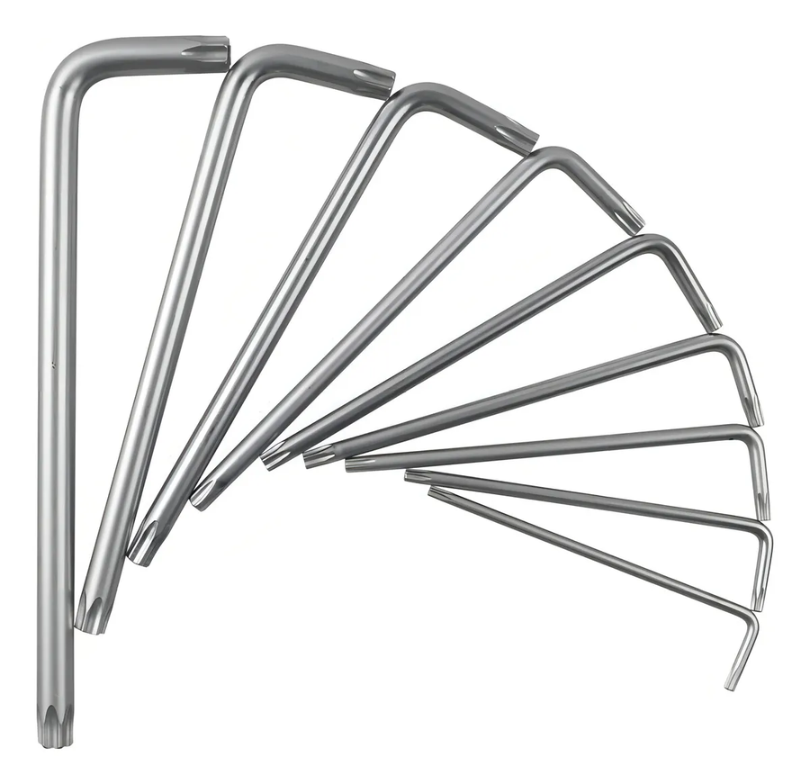 Juego De Llaves Allen Estrella Makawa Profesional Toolstock-0