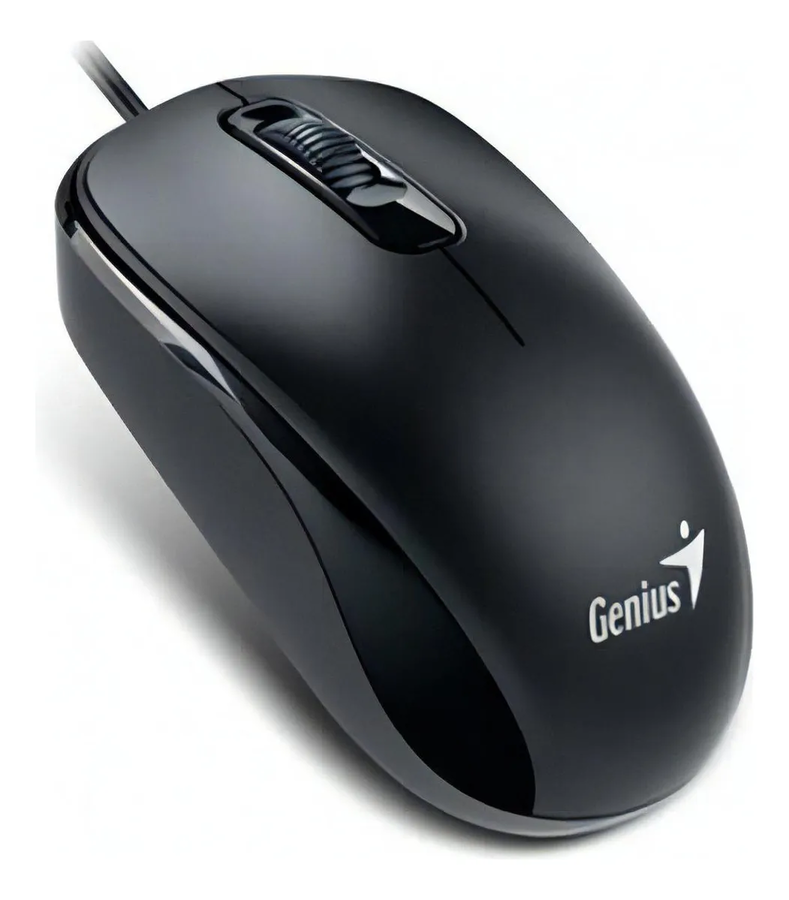 Mouse Genius Dx-110 ps2 óptico negro-0