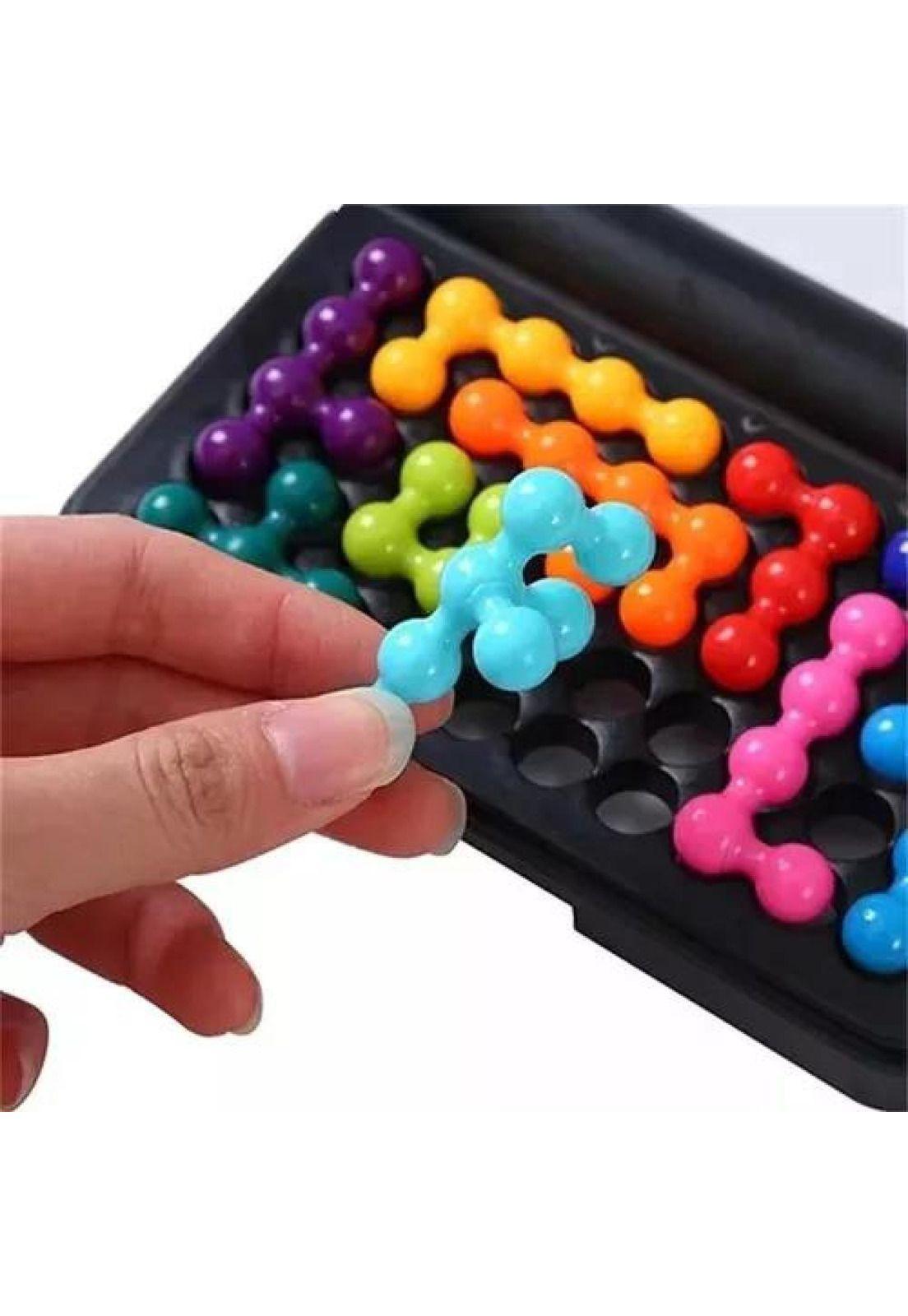 Juego de lógica IQ Puzzler, 120 desafíos, color azul-2