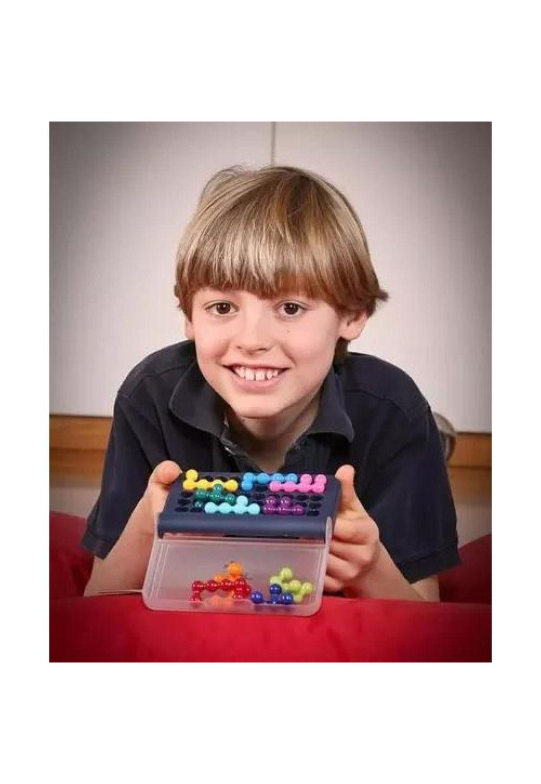 Juego de lógica IQ Puzzler, 120 desafíos, color azul-4