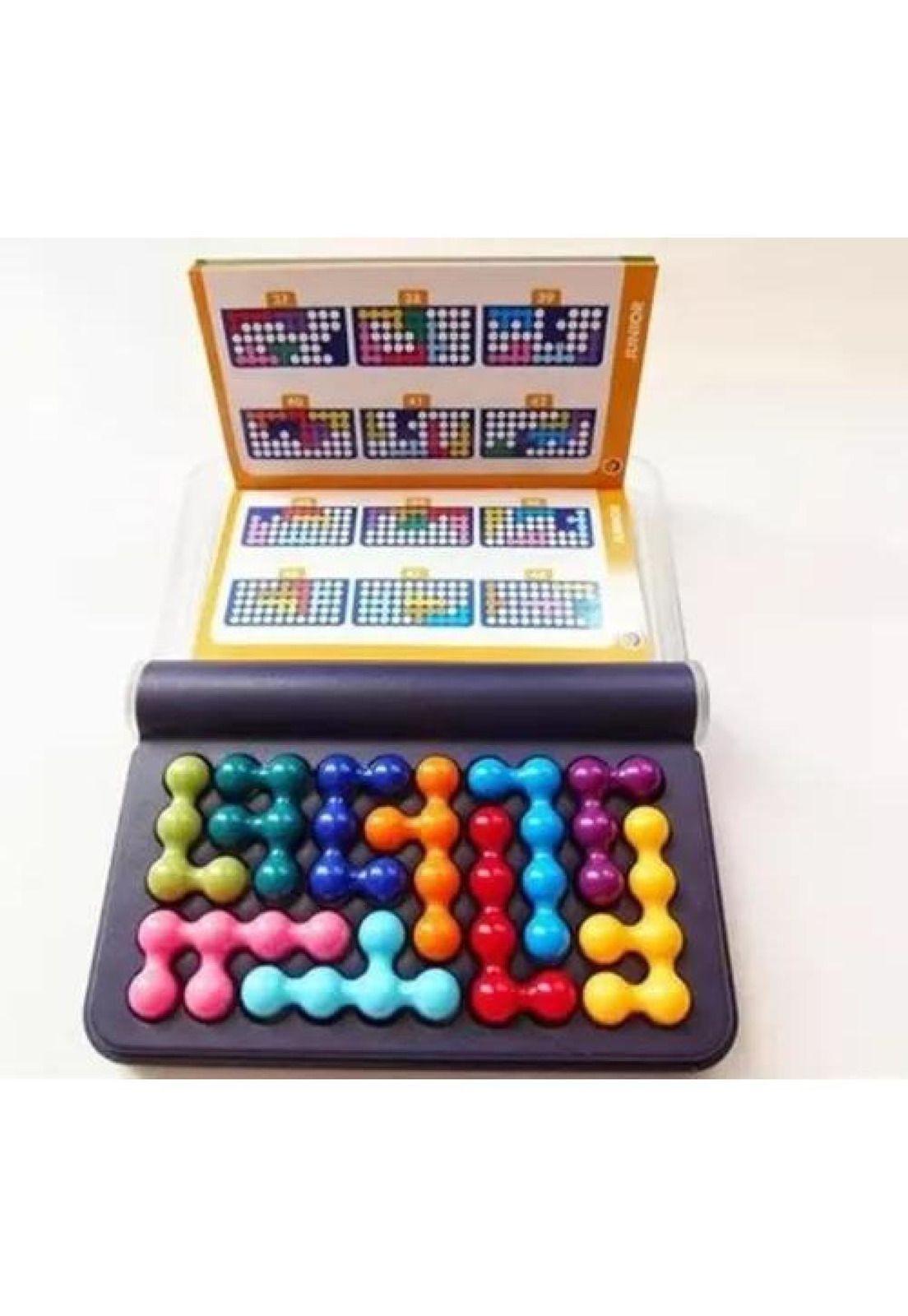 Juego de lógica IQ Puzzler, 120 desafíos, color azul-5