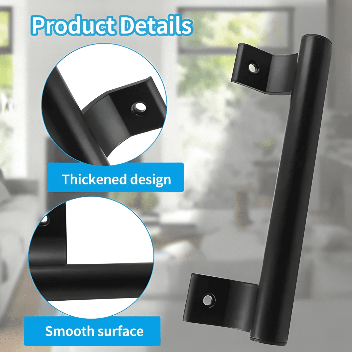 Manillón doble acero inoxidable 20 cm para madera 2u-3