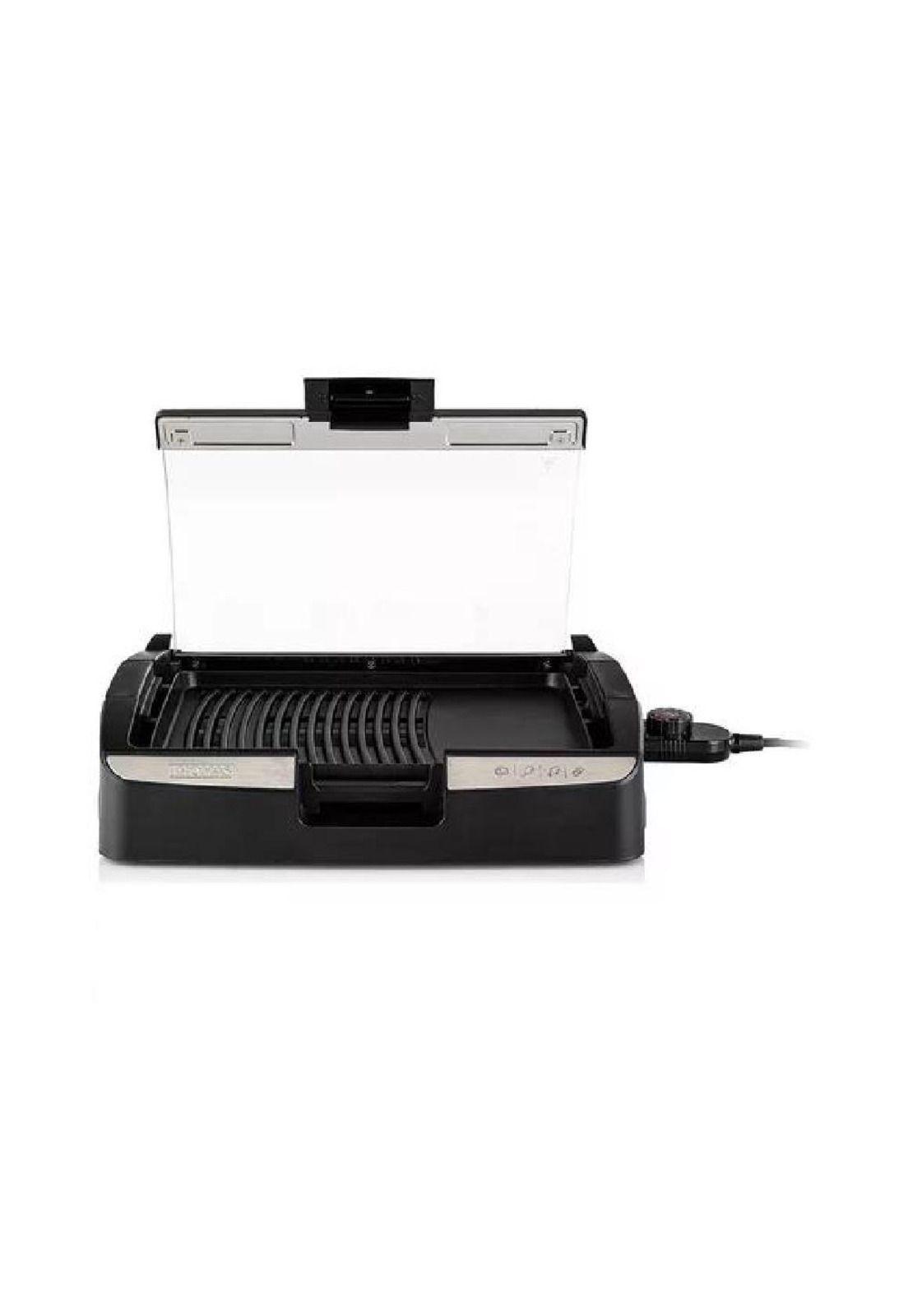 Parrilla Eléctrica Thomas Th-224 1650w Color Negro-0