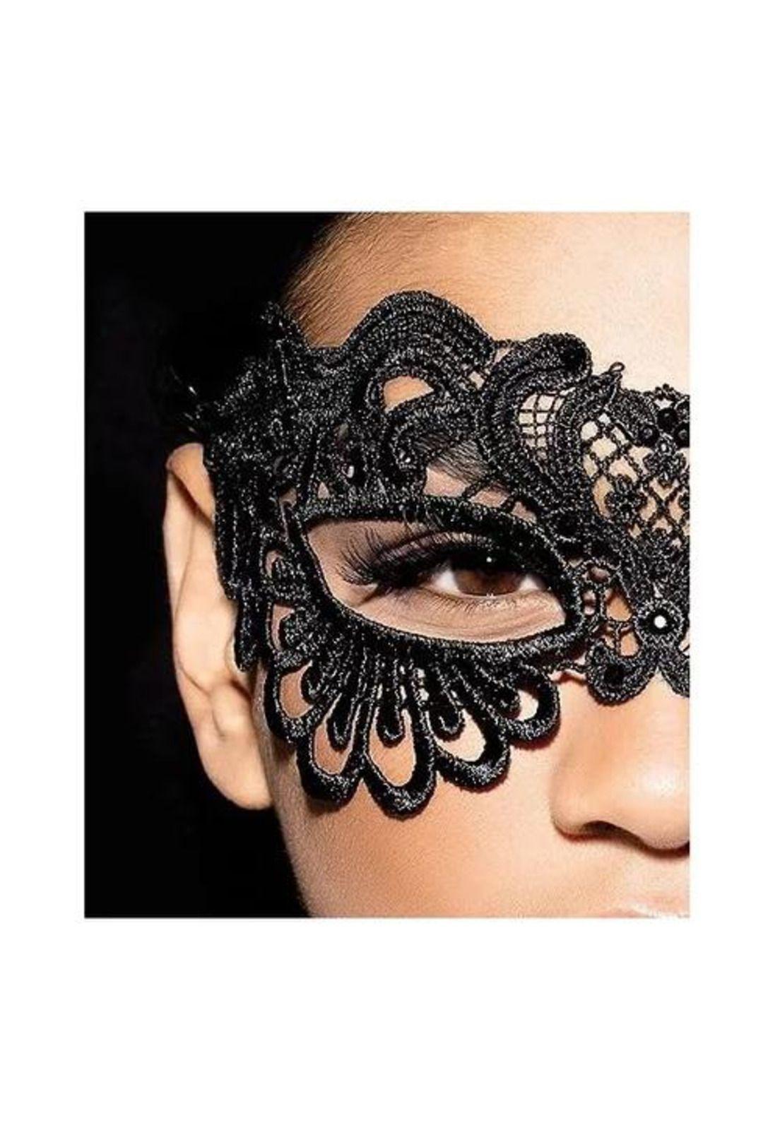 Antifaz de encaje sexy, ideal para fiestas de disfraces-5