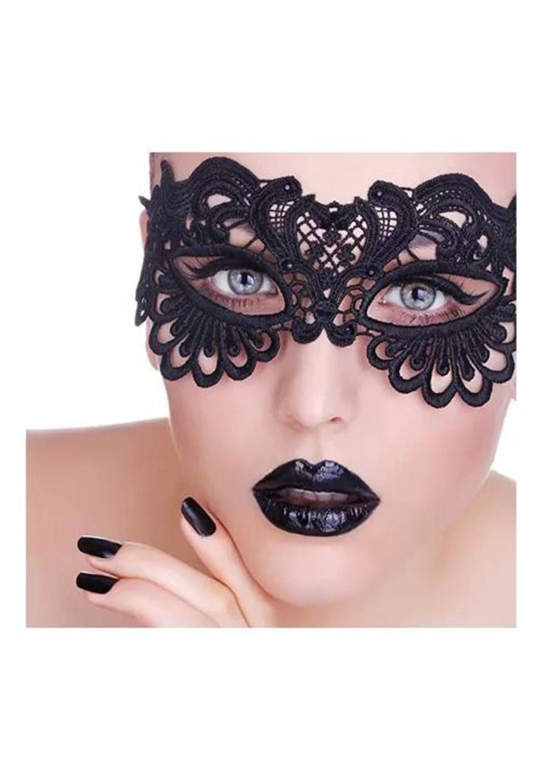 Antifaz de encaje sexy, ideal para fiestas de disfraces-6