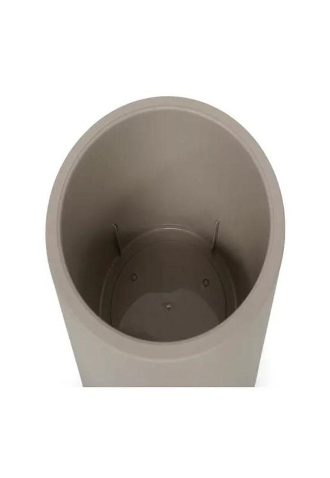Maceteros Grandes Plástico Terraza Beige-3