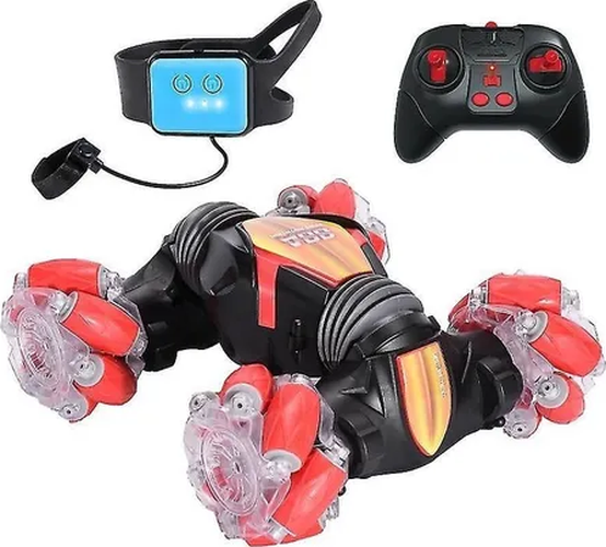 auto rc sensor mano acrobático inducción-0