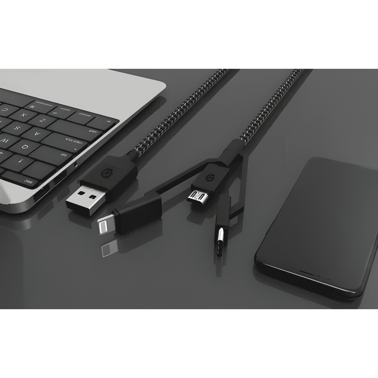 Cable de carga 3 en 1 a usb-a dusted-4