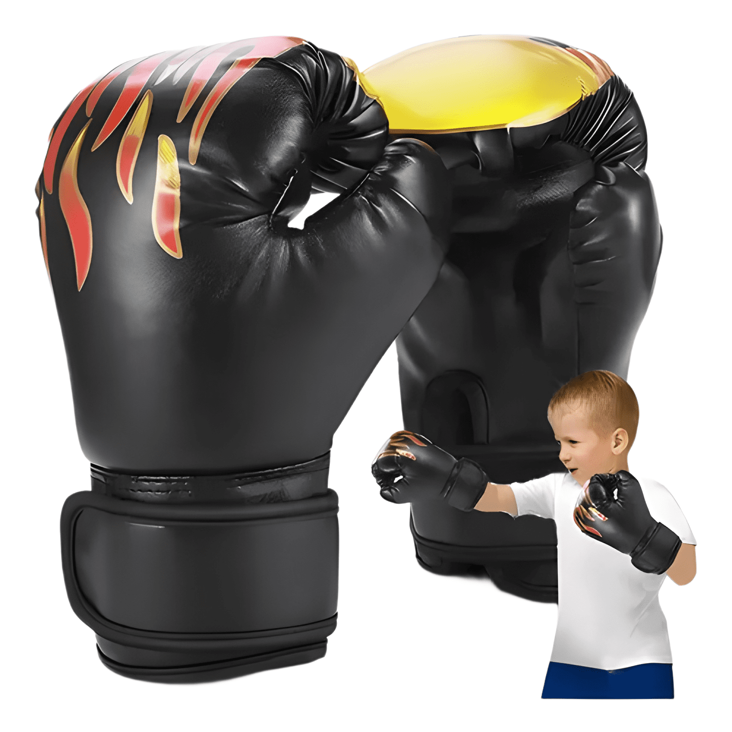 Set de boxeo para niños guantes de entrenamiento #1-0