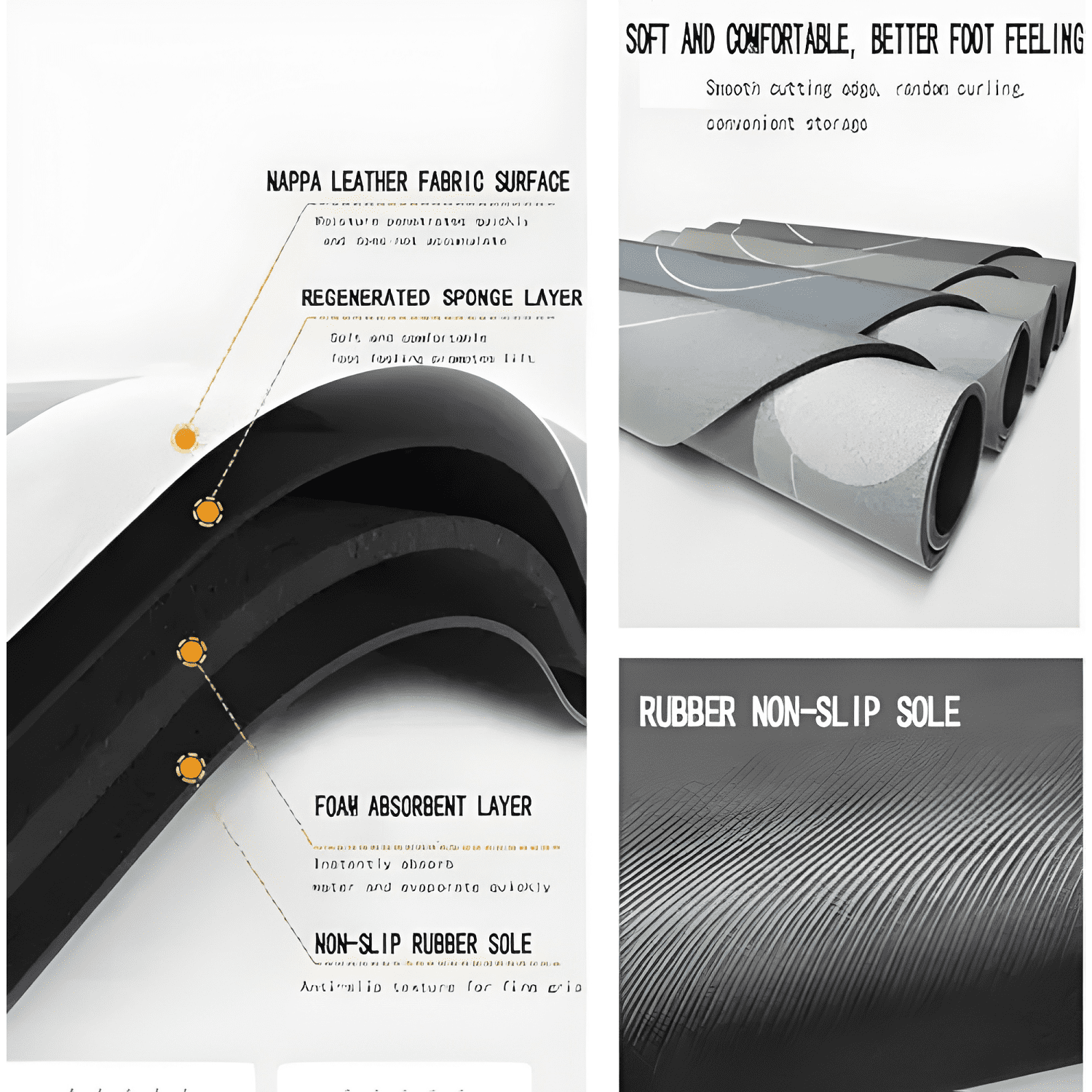 Alfombra De Baño Antideslizante Super Absorbente #16-0