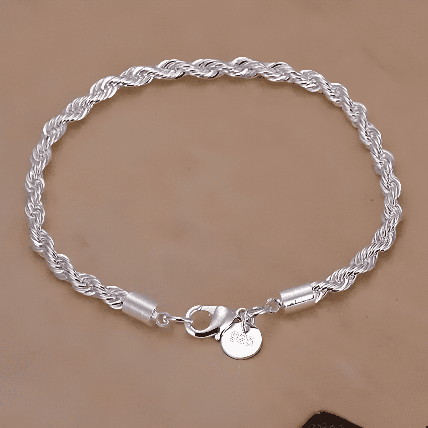 Conjunto de collar pulsera plata 925 corazon mujer dia madre-2