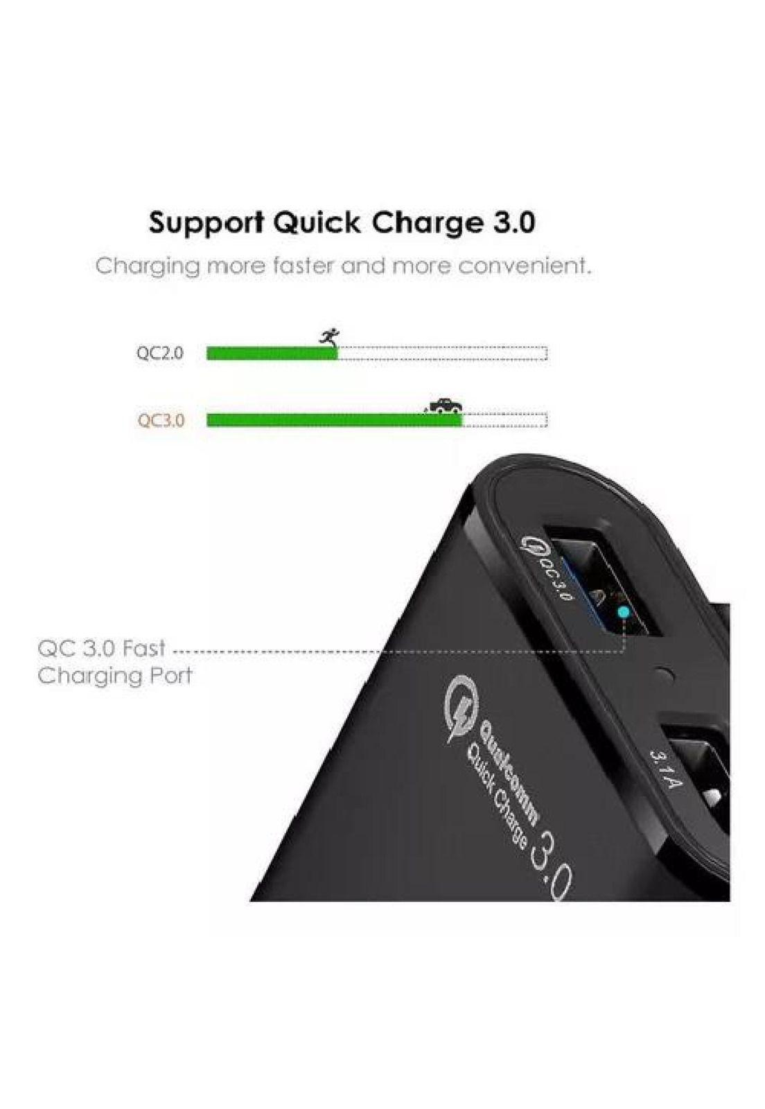 Cargador rápido 4 USB automóvil 35W-7