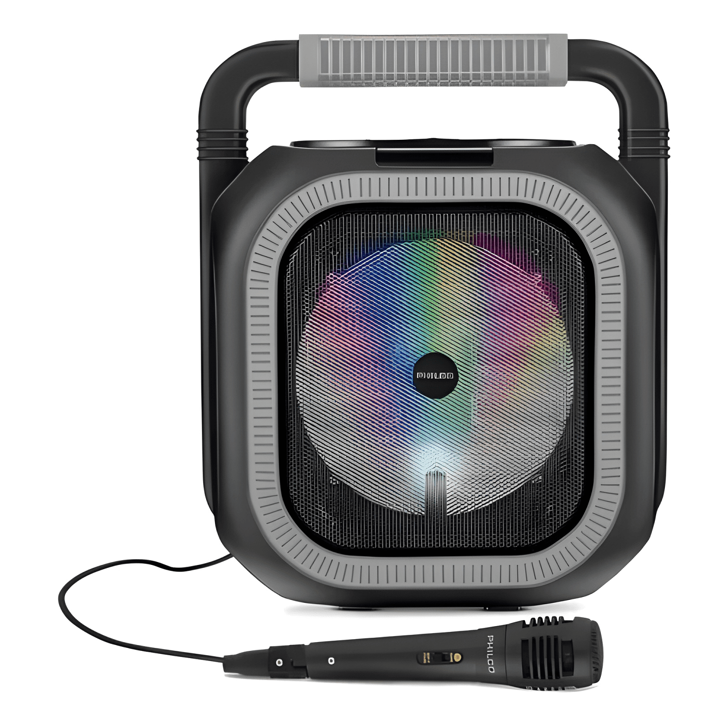 Parlante karaoke bt 6 5 rgb ne/ 2000w Negro-0
