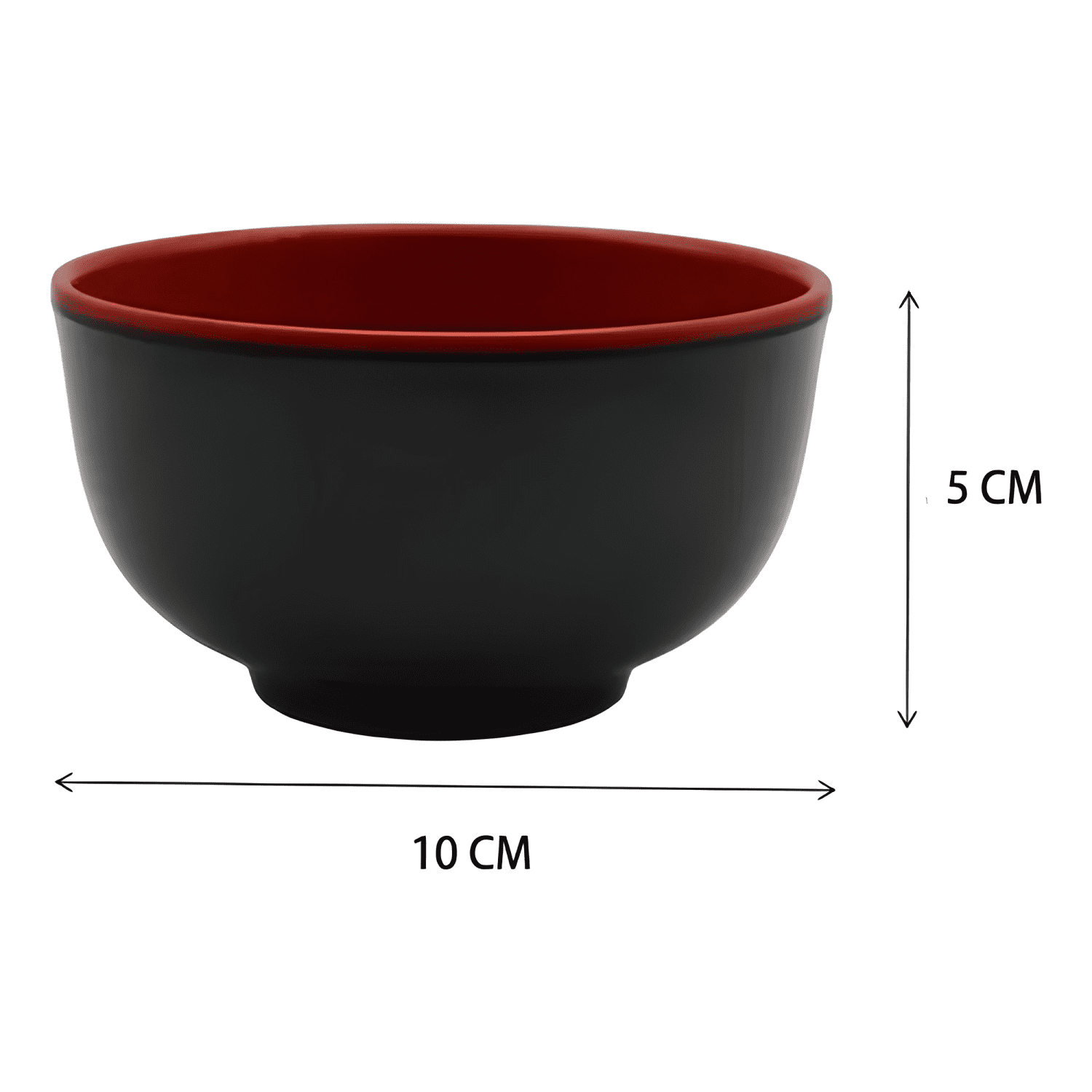 Pack 6 bowl pocillo cuenco tazón de melamina cocina 200ml-4