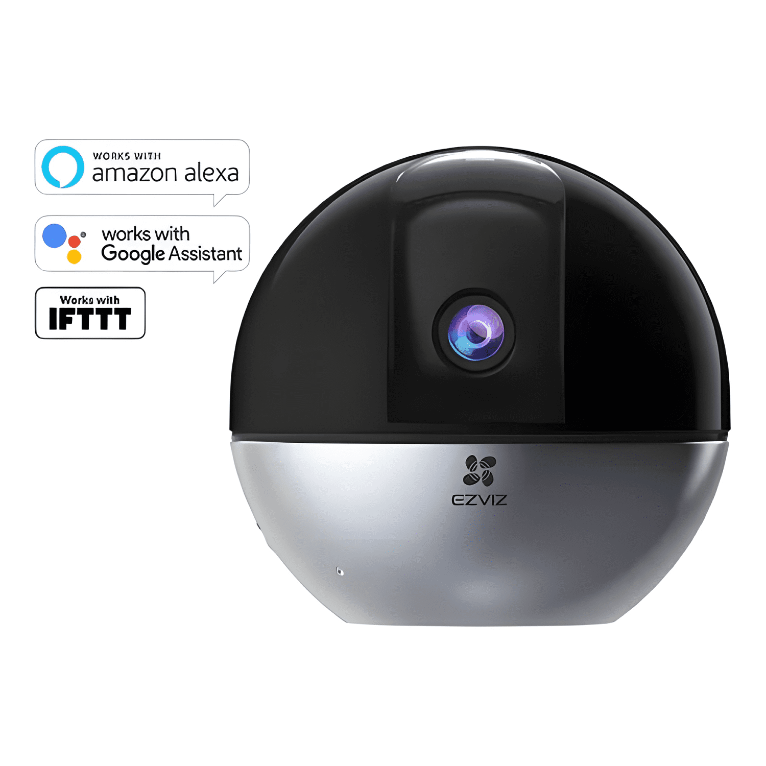 Cámara Wifi Alexa/google Ezviz C6w 2K con Resolución Gris-3