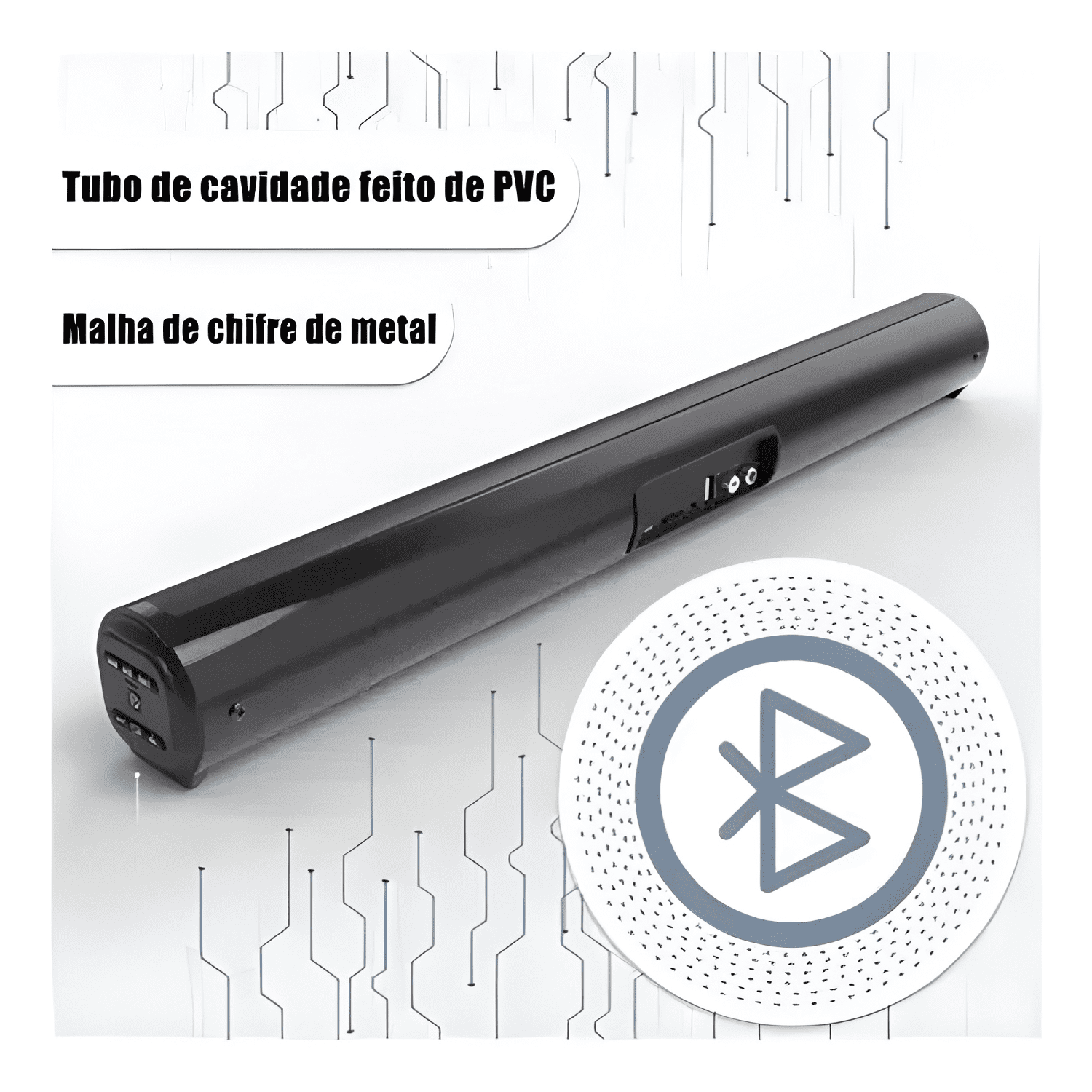 Teatro en casa barra de sonido bluetooth5 0 10m sonido maxi-1