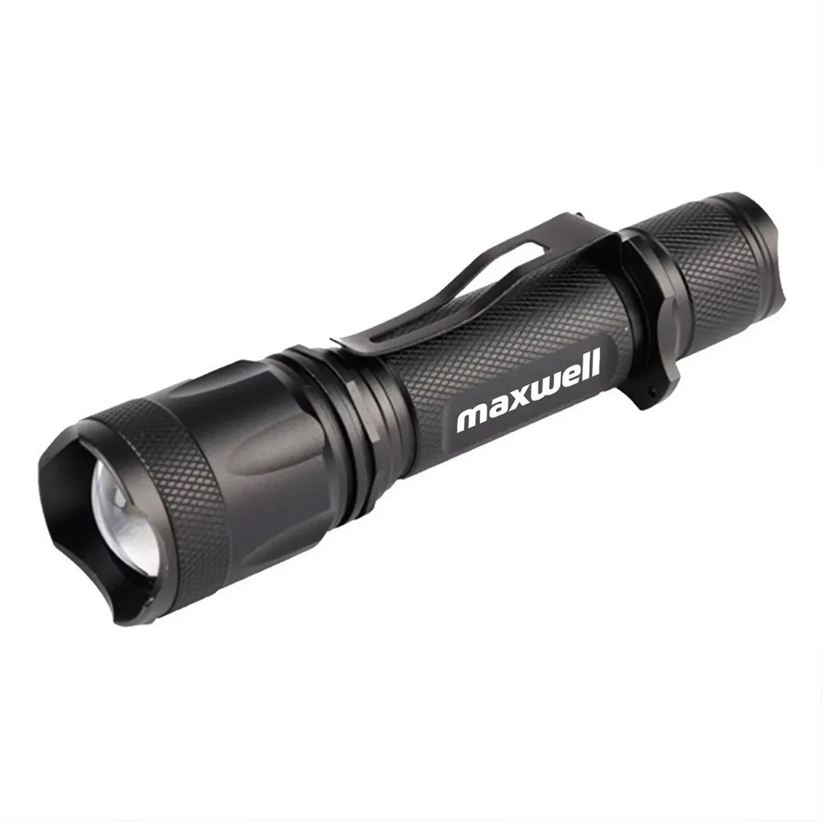 Linterna Led Tactica Maxwell Recargable Usb Impermeable-0