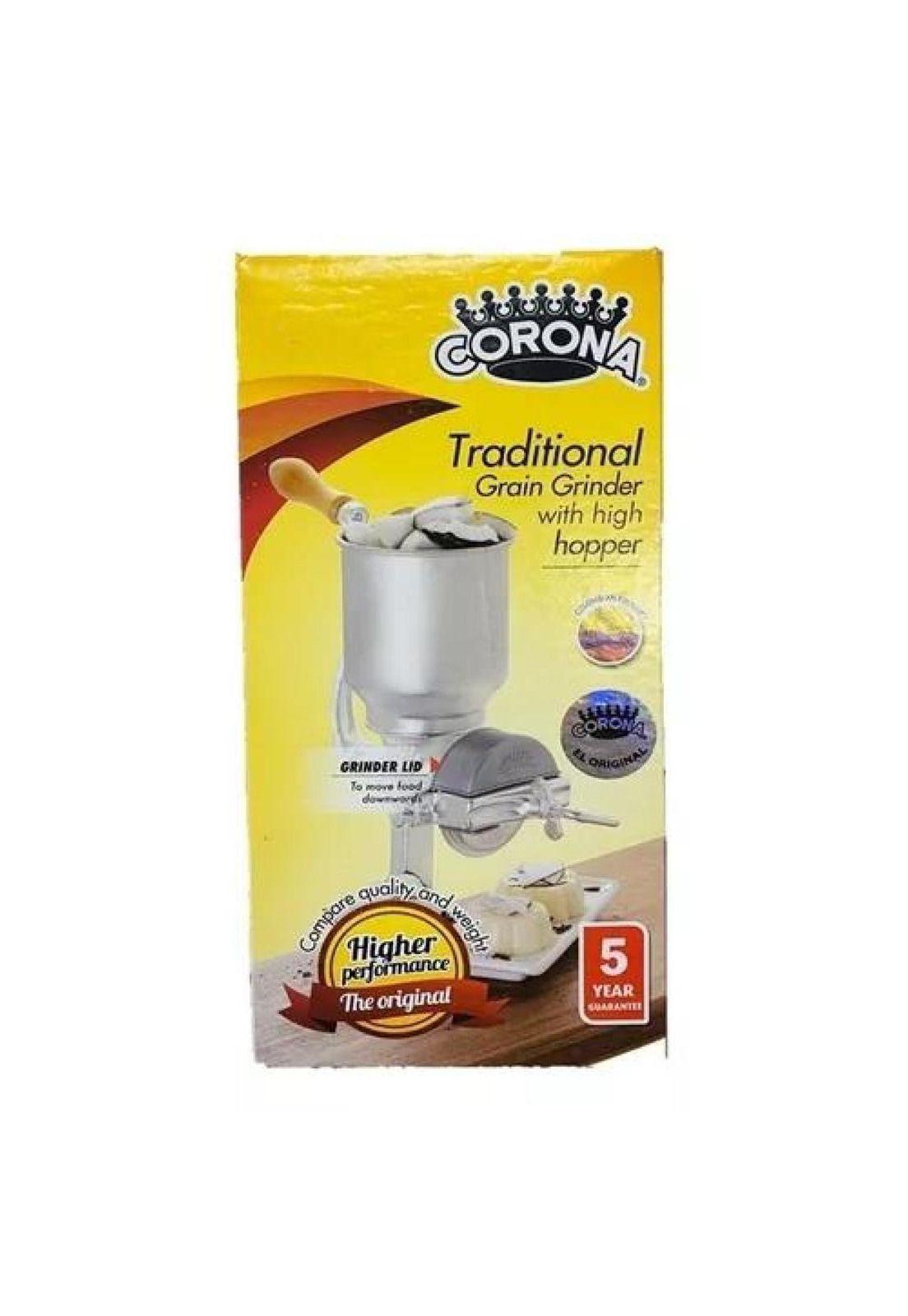 Molino - molinillo corona para choclo y granos gris-2