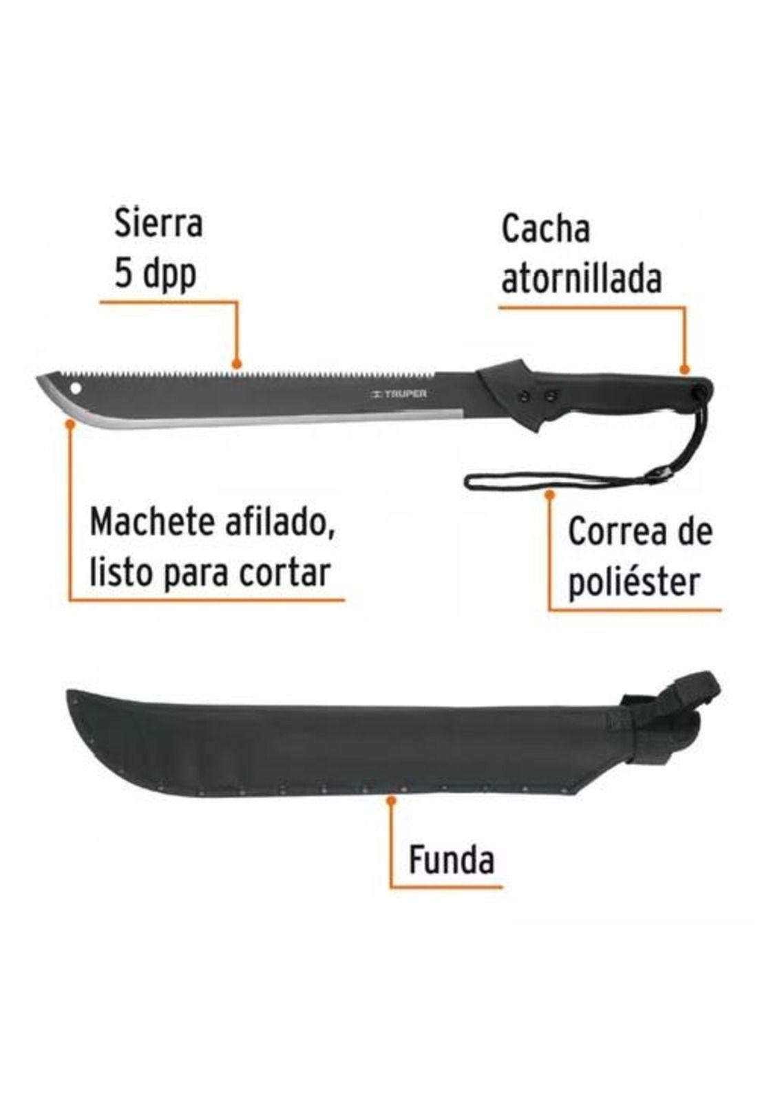 Machete con Serrucho + Estuche Profesional, Marca Truper-3