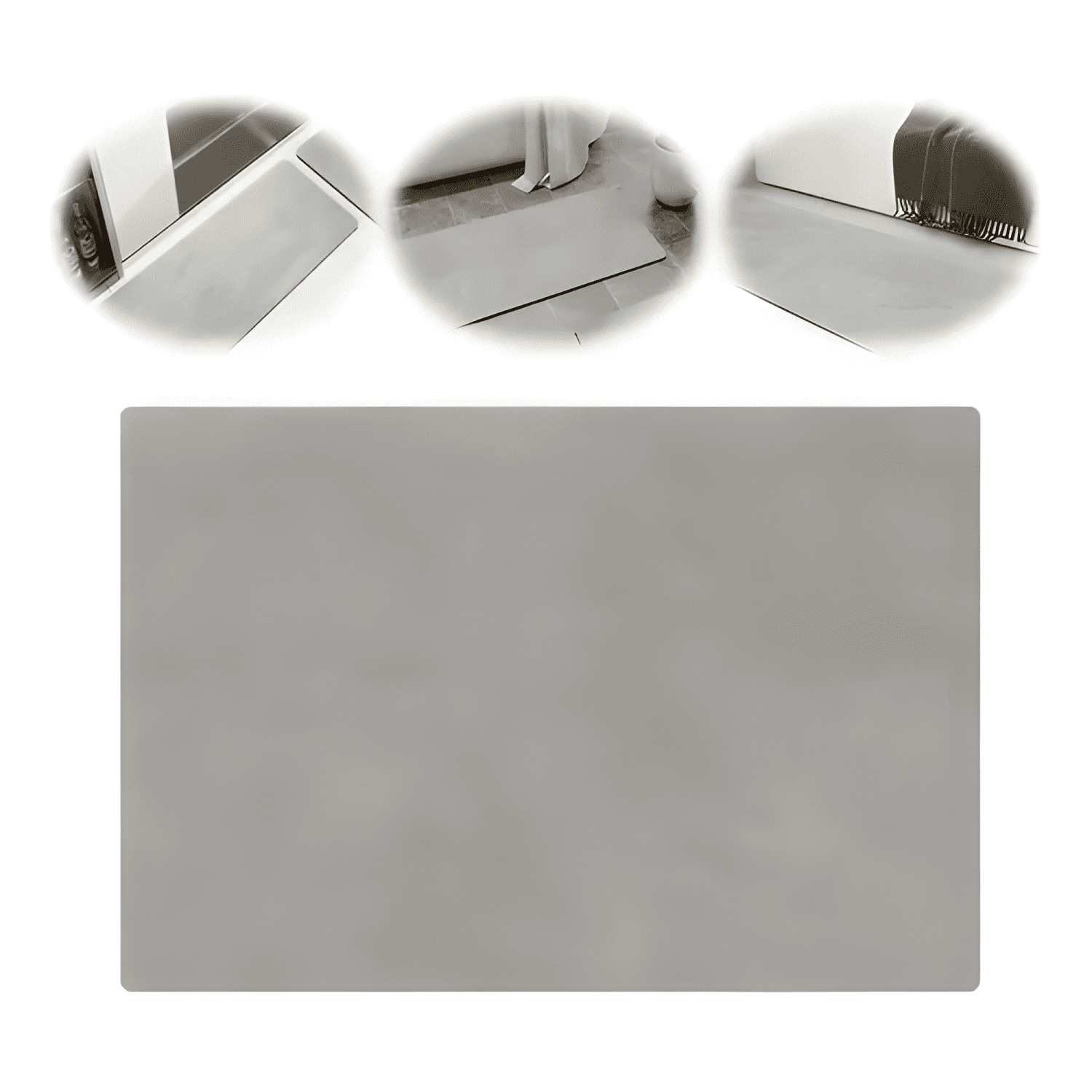 Tapete De Piedra De Diatomeas Secado Baño Rápido 40x60cm-3