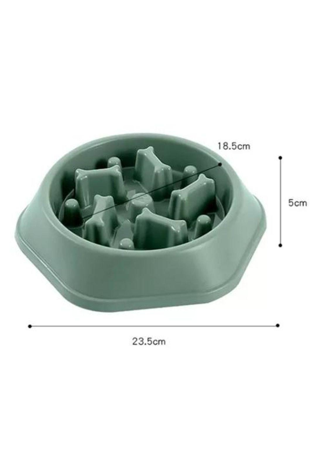 Per-Ros Antistress - Color Verde, Plato de Comida Antiansiedad-1